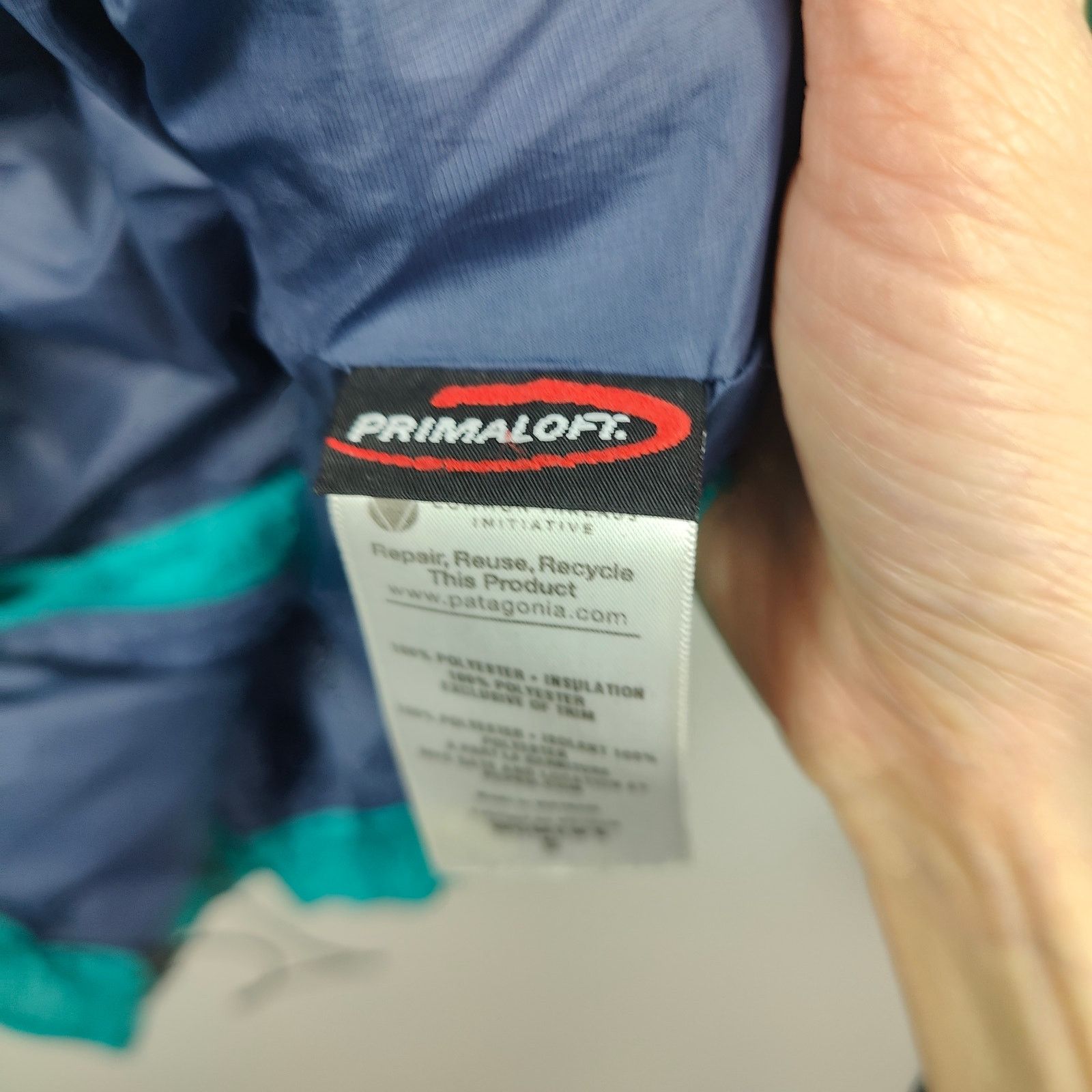 Patagonia Patagonia Nano Puff Jacket Women Small Turquoise Green Size S / US 4 / IT 40 - 9 Thumbnail