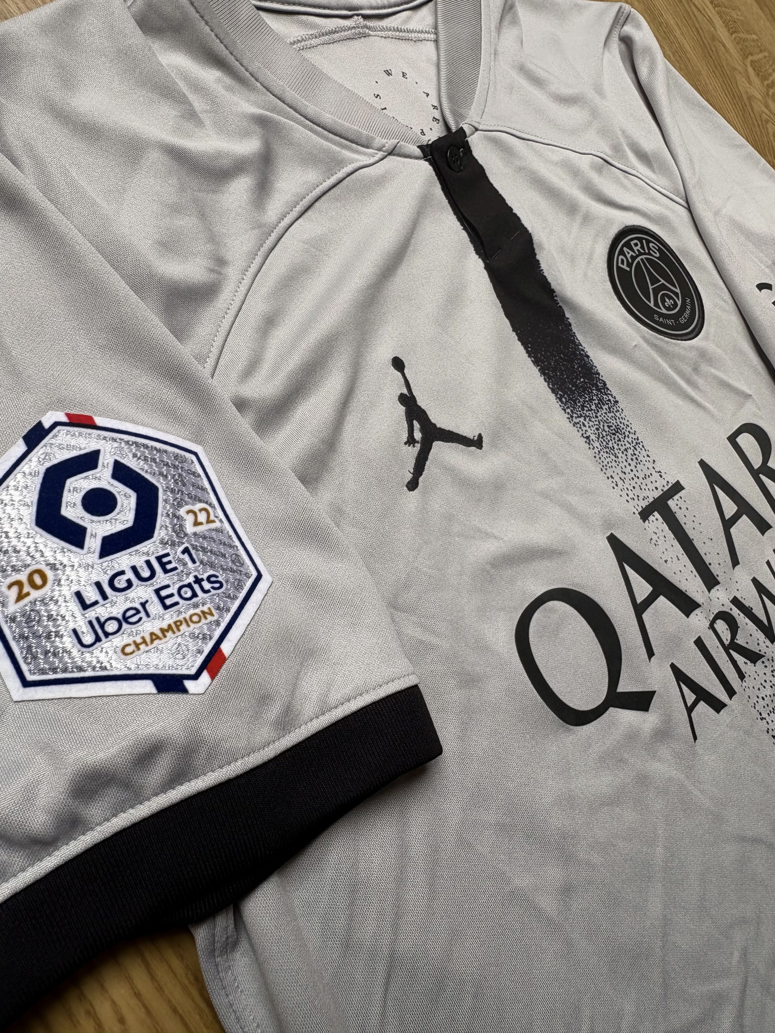 Jordan Brand PSG 22/23 Away Jersey – Messi #30 VERDY – Size L – NWT Size US L / EU 52-54 / 3 - 6 Thumbnail