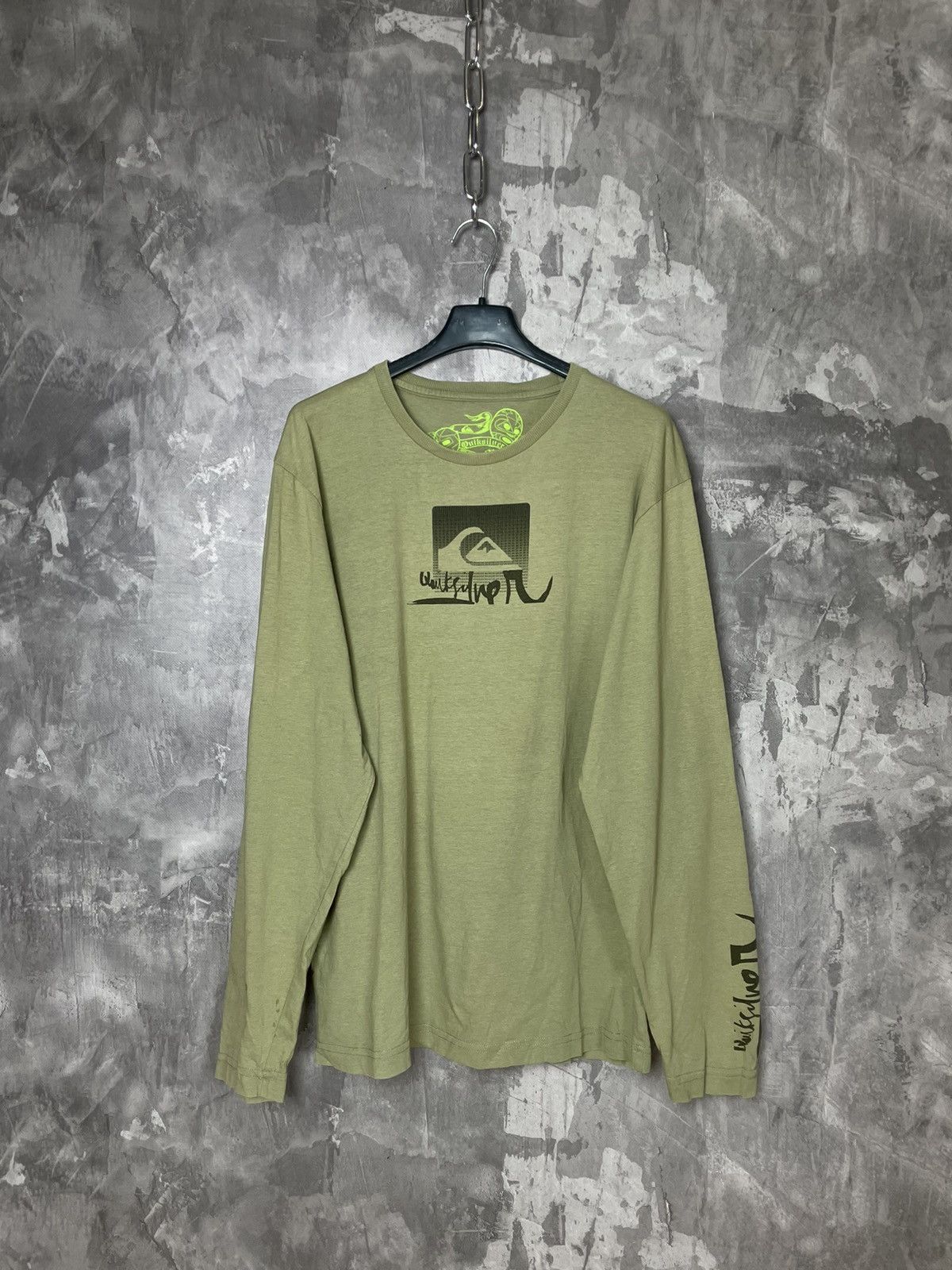 Quiksilver × Vintage Vintage Quiksilver Surf Wear Longsleeve Vintage 90s Style Size US M / EU 48-50 / 2 - 1 Thumbnail