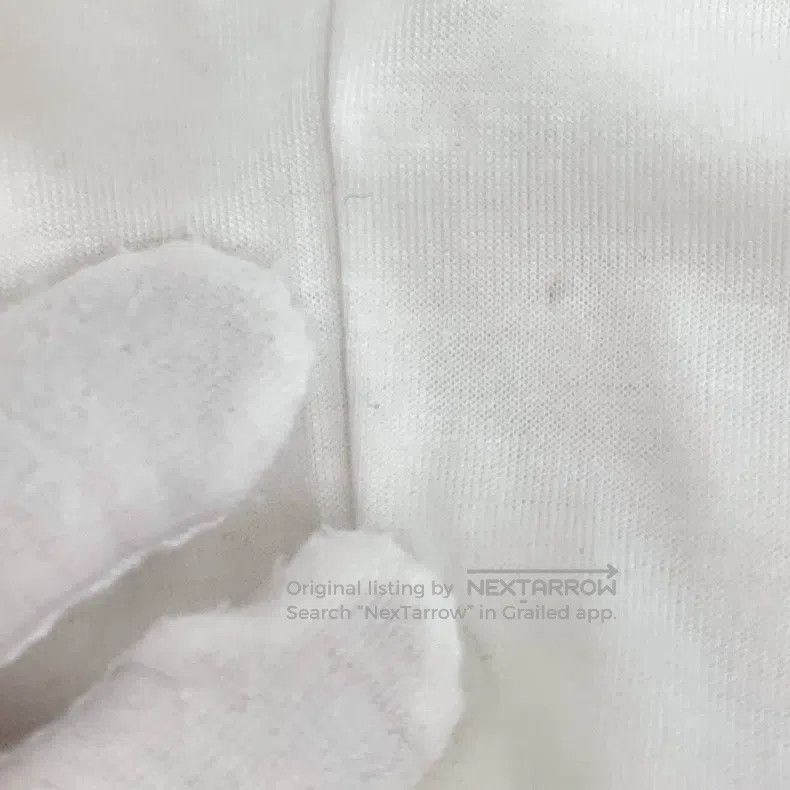 Hermes Hermes White Pocket Embroidered Cotton Round Neck Short Sl Size XS / US 0-2 / IT 36-38 - 8 Thumbnail