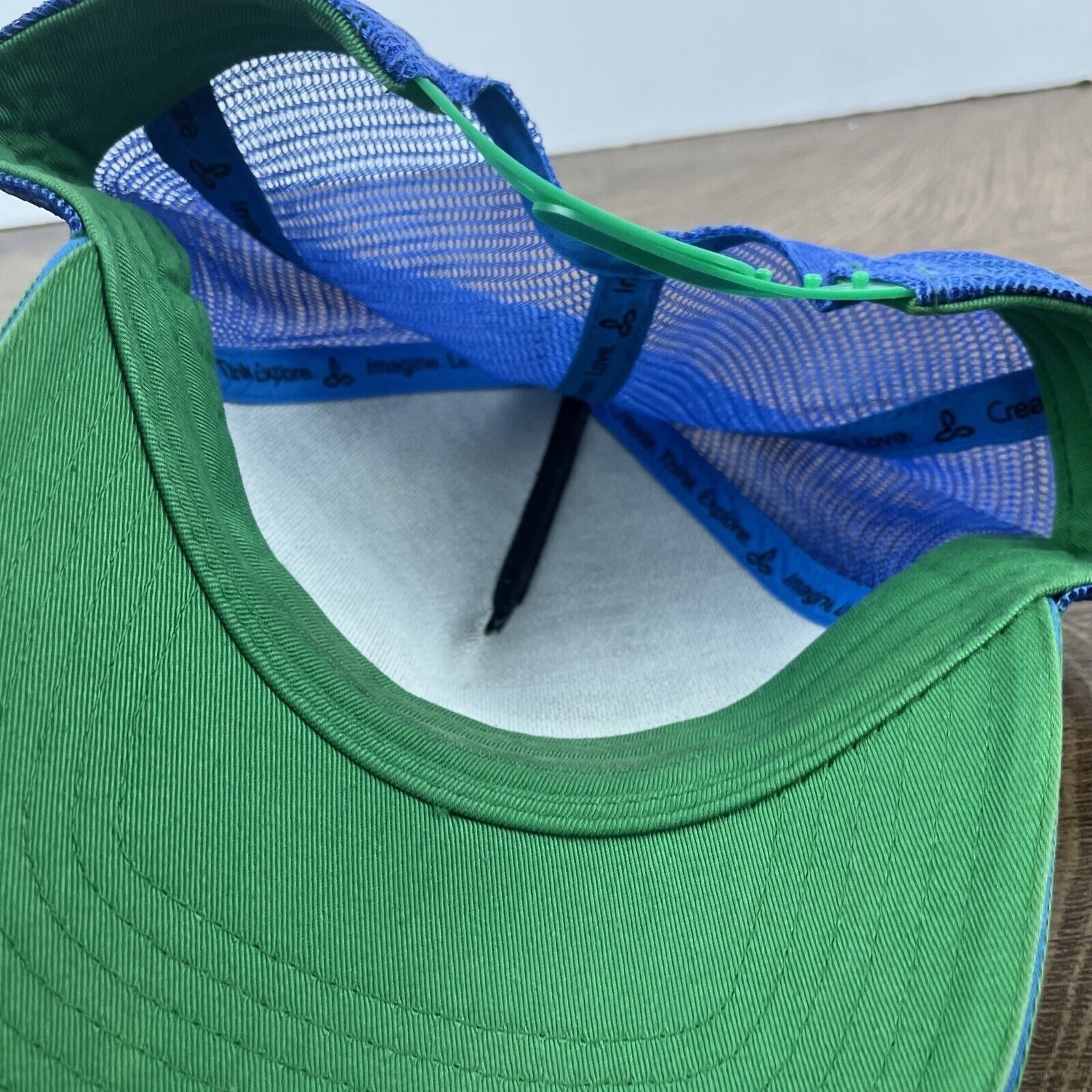 Other Farmer Hat Blue Green Yellow Snapback Hat Blue Adjustable Ha Size ONE SIZE - 13 Thumbnail