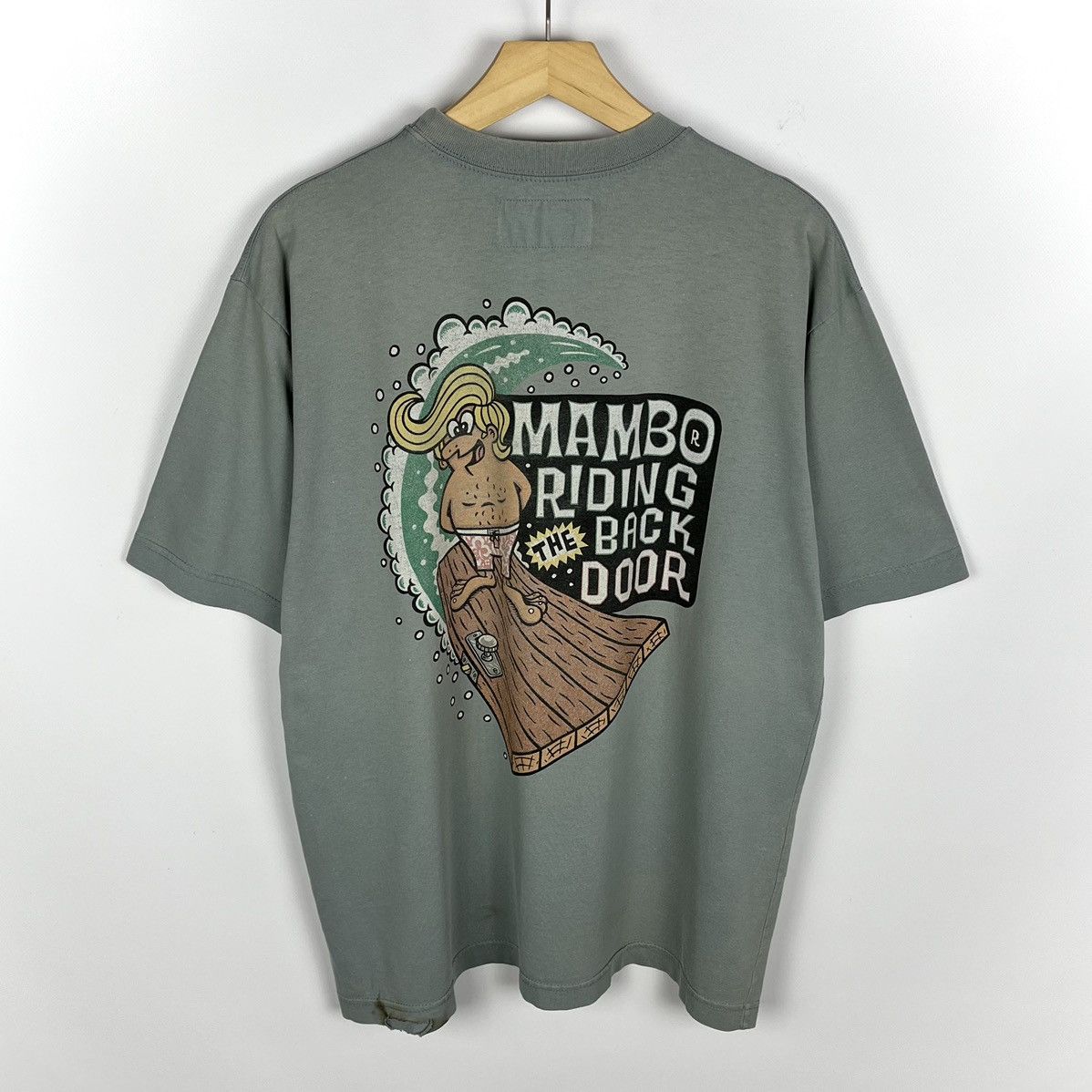 Mambo Vintage Mambo “Riding Back Door” surf big logo tee 2000’s Size US M / EU 48-50 / 2 - 1 Thumbnail