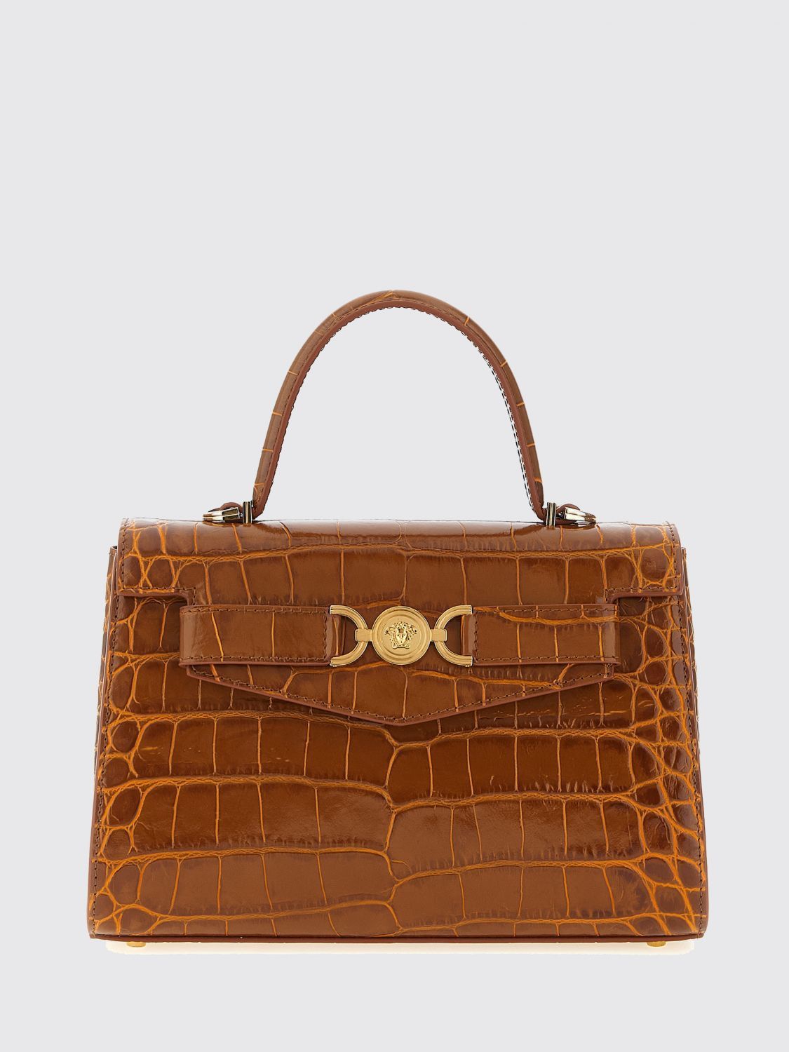 Versace Handbag Woman Brown