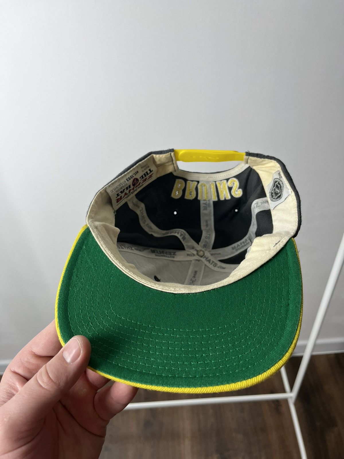 NHL × Vintage Vintage Zephyr Boston Bruins NHL Cap / Hat Size ONE SIZE - 5 Thumbnail