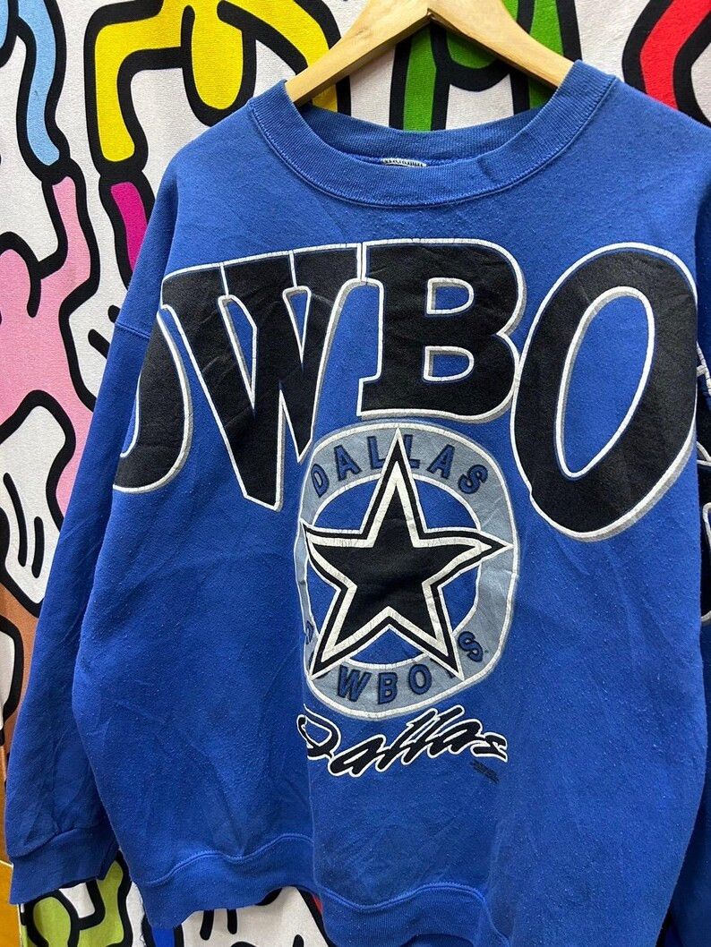 NFL VTG 1996 Dallas Cowboys Sweater size XL Size US XL / EU 56 / 4 - 3 Thumbnail