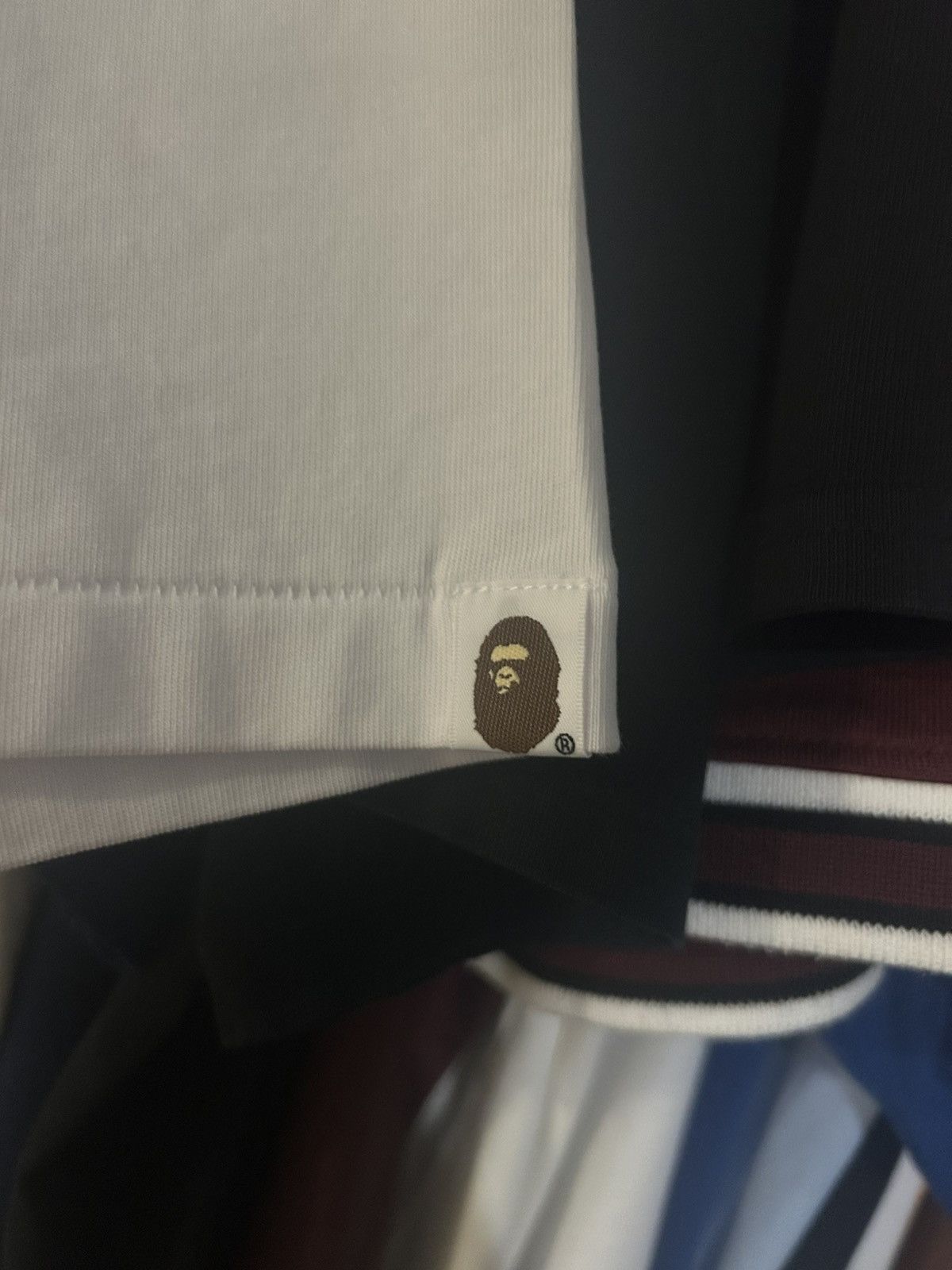 Bape A Bathing Ape Monogram Ape Relaxed Fit Tee Size US L / EU 52-54 / 3 - 3 Thumbnail