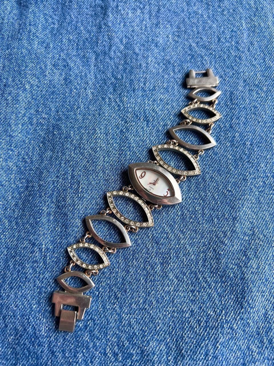Japanese Brand × Vintage Vintage Japanese style futuristic Link ⛓ Metal Watch Size ONE SIZE - 1 Thumbnail