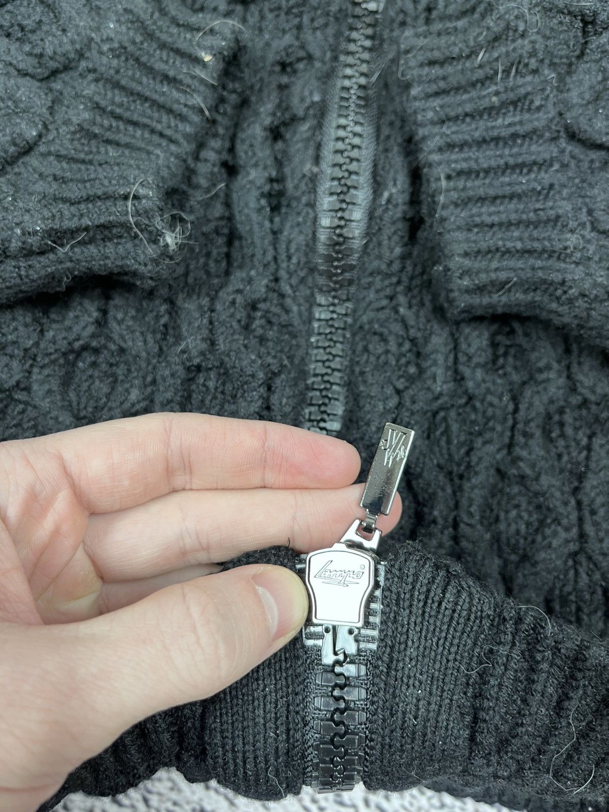 Moncler Moncler Maglione Tricot Alla Coreana Heavy Cable Knit Size L / US 10 / IT 46 - 8 Thumbnail