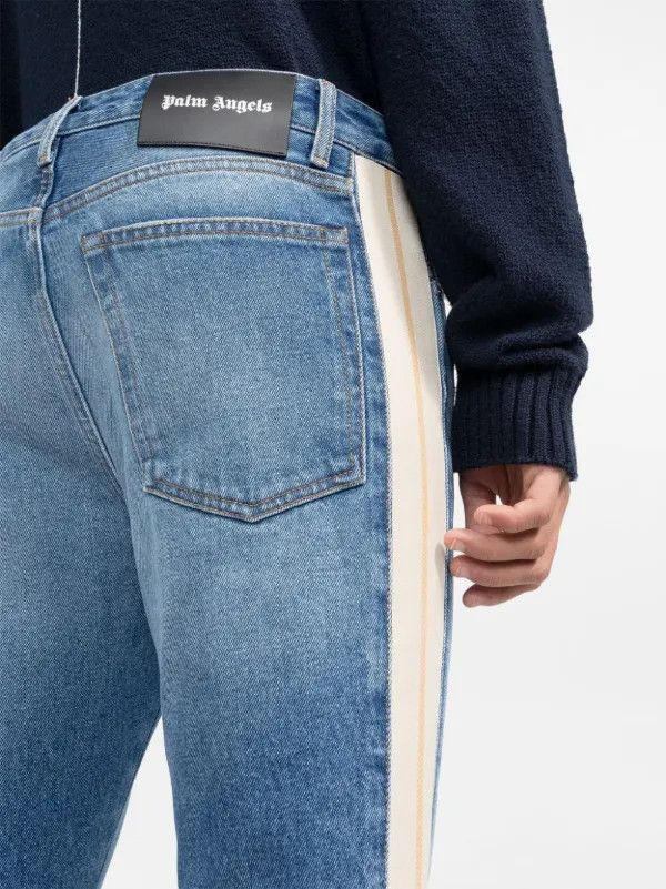 Palm Angels o1y0325 Denim Pant in Blue Size US 30 / EU 46 - 3 Thumbnail