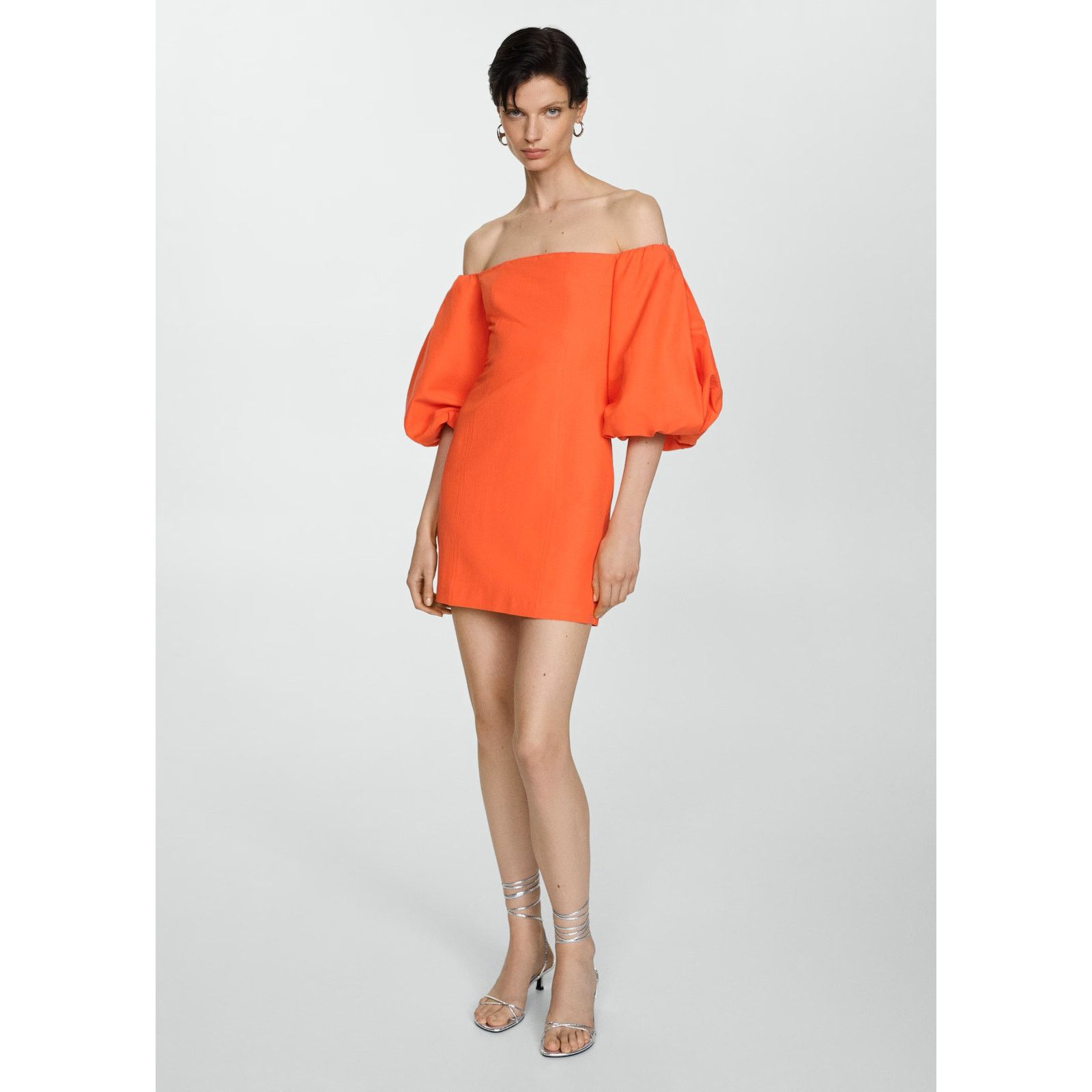 Mango RARE!!! MANGO Boat Neck Short Dress NWT Size M / US 6-8 / IT 42-44 - 13 Thumbnail