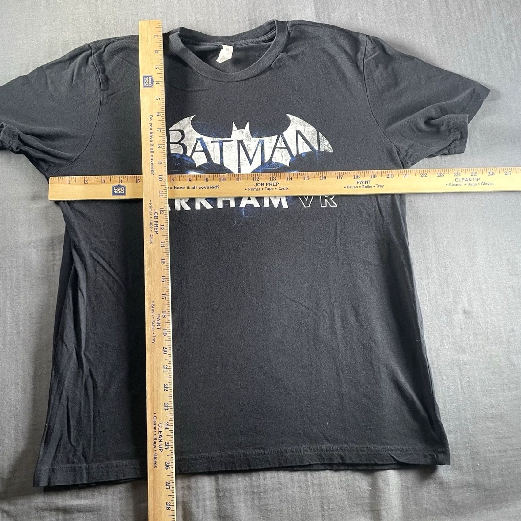 Vintage BATMAN Shirt Mens Large Rocksteady Promo Warner Bros DC Comics VR Black Cotton Size US L / EU 52-54 / 3 - 4 Thumbnail