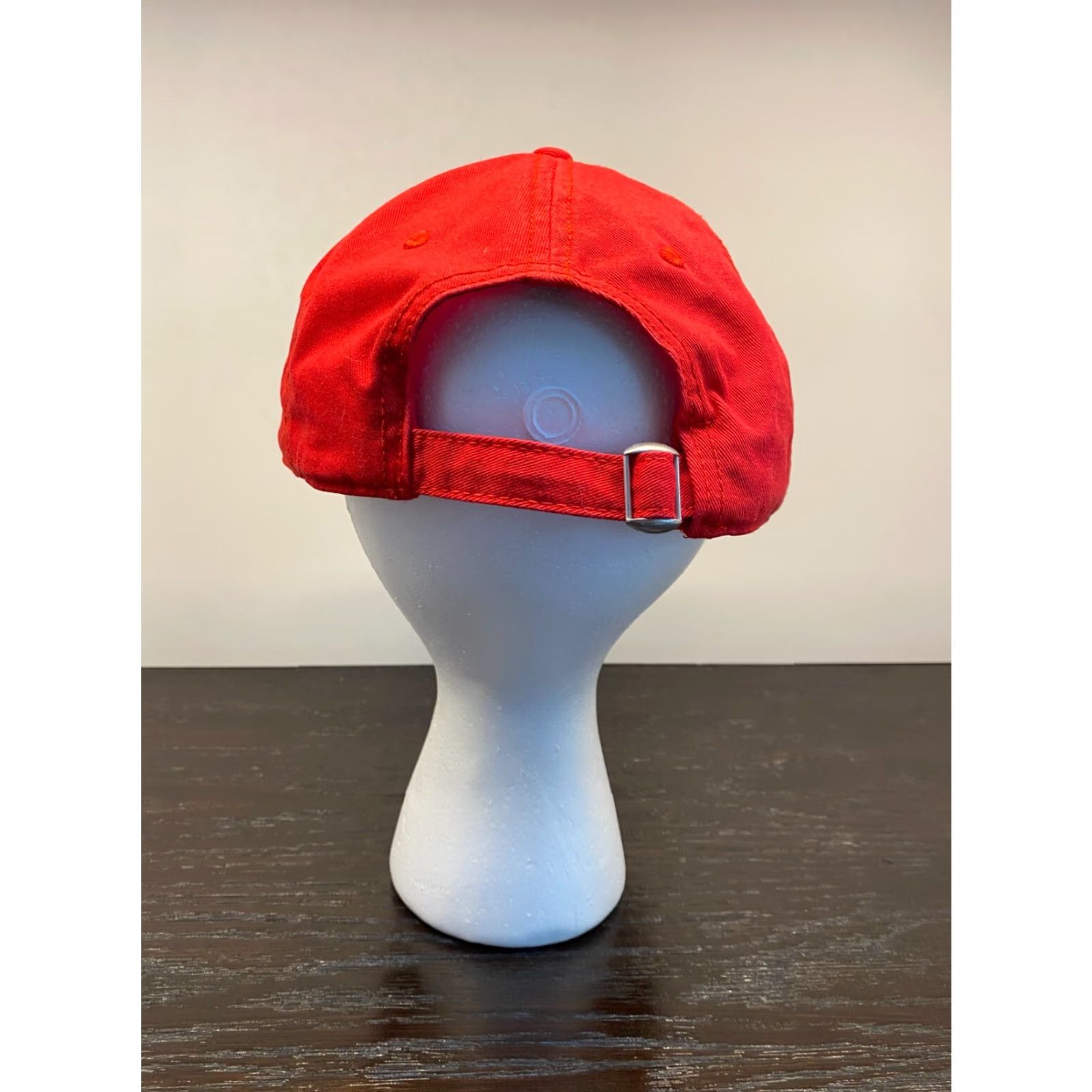Oakley Oakley Hat Cap Mens One Size Red Twill Adjustable Logo Strapback Baseball Cap Size ONE SIZE - 5 Thumbnail