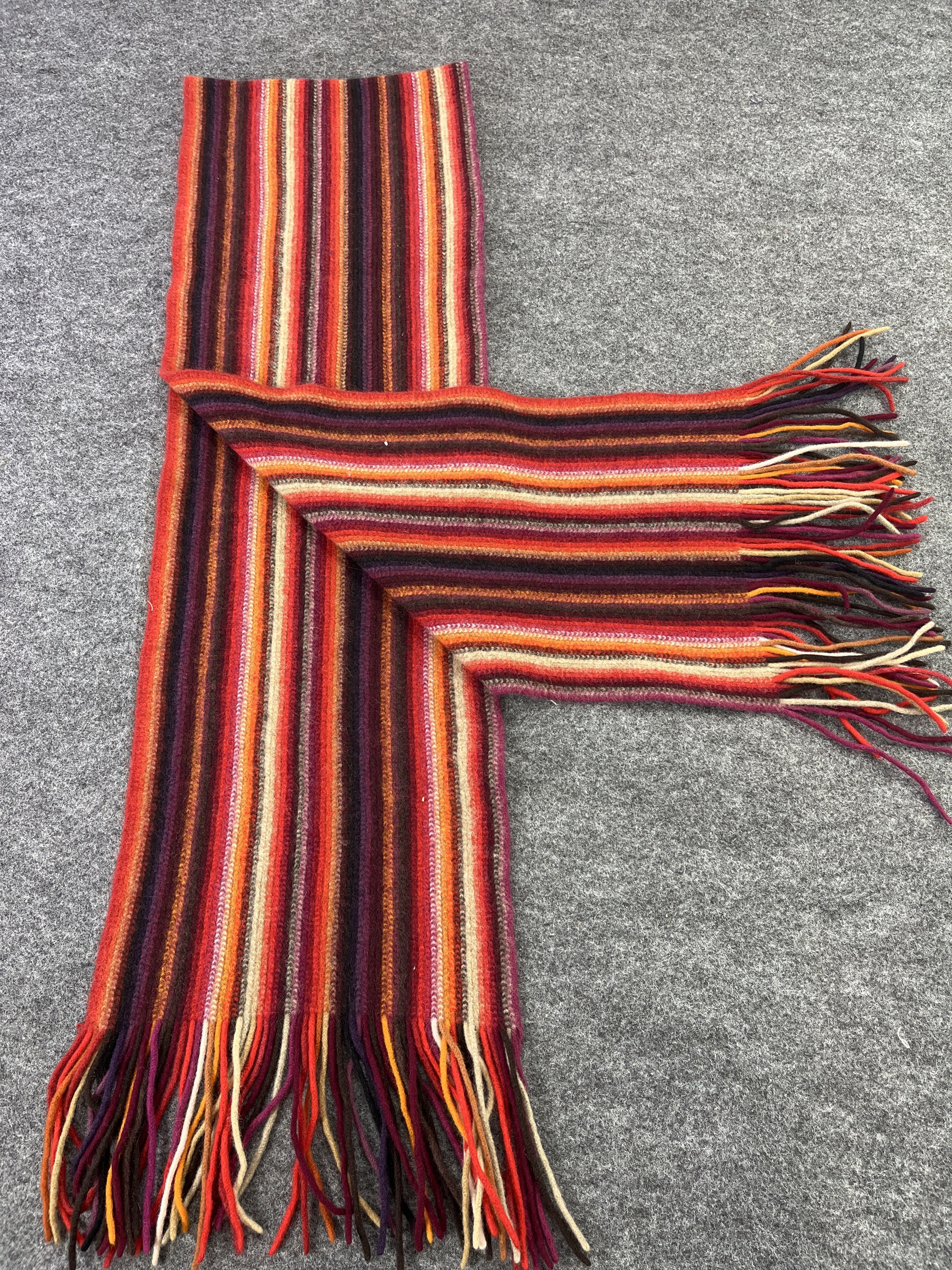 Paul Smith Paul X Glen Prince Smith Scarf / Muffler / Neckwear T175 Size ONE SIZE - 3 Thumbnail