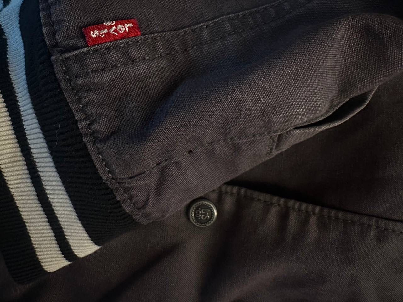 Levi's × Vintage Vintage Levi’s bomber university jacket like denim Size US M / EU 48-50 / 2 - 6 Thumbnail