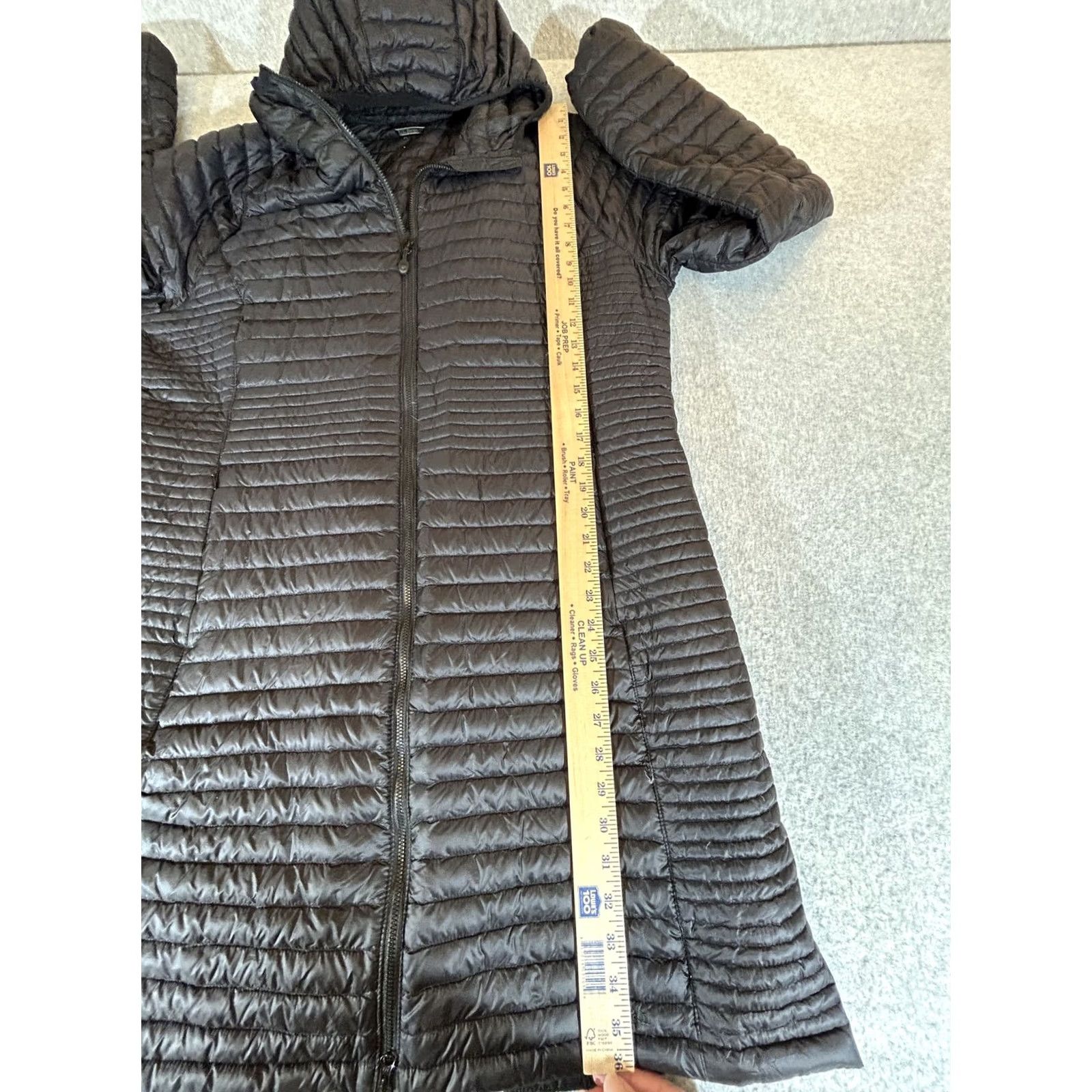 Vintage LL Bean Jacket Womens Medium Black Ultralight 850 Down Hood Puffer Packable Coat Size M / US 6-8 / IT 42-44 - 6 Thumbnail