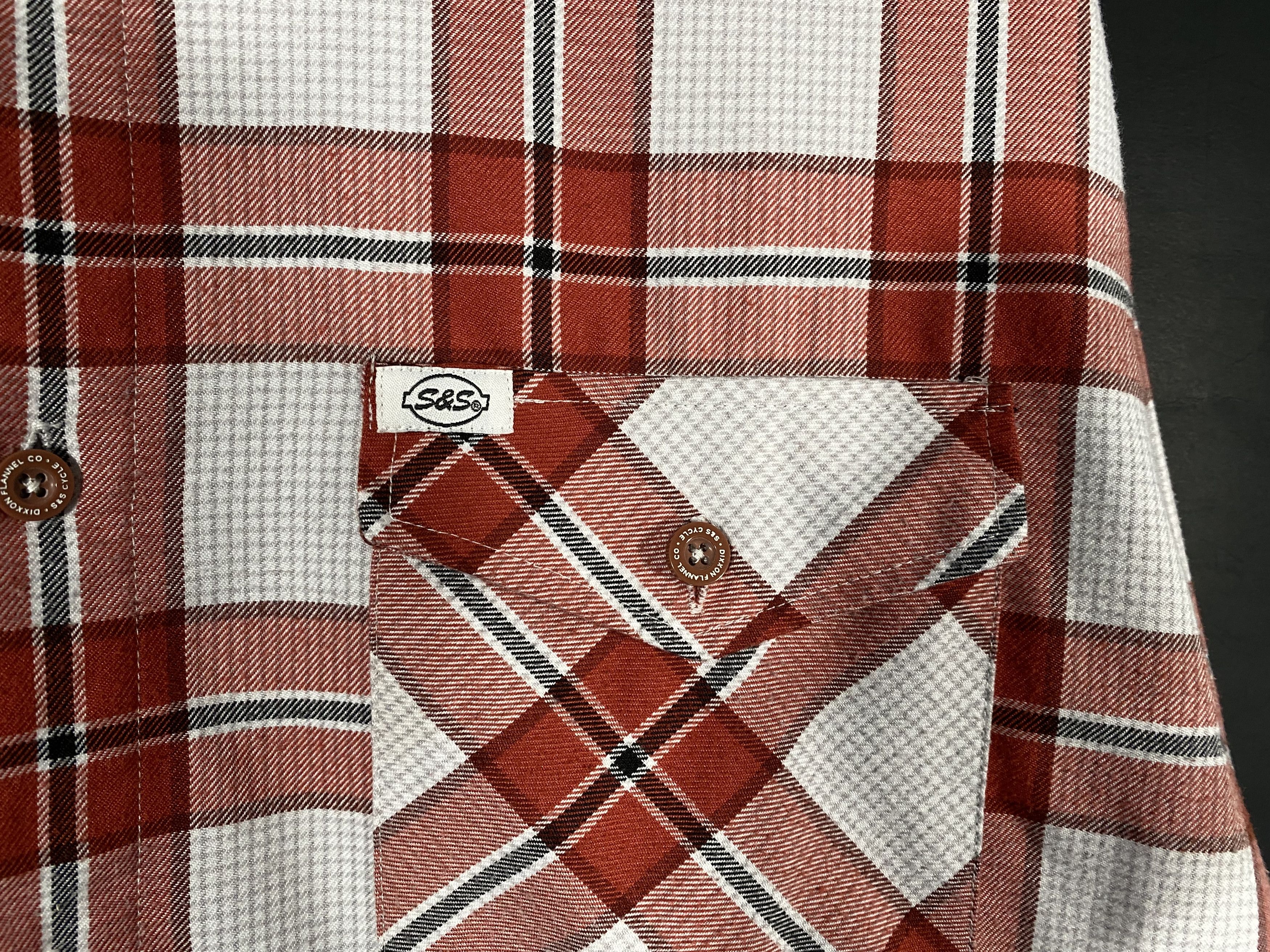Dixxon DIXXON Flannel Co. "Tramp" D-Tech Plaid Flannel Shirt Size US XXL / EU 58 / 5 - 4 Thumbnail