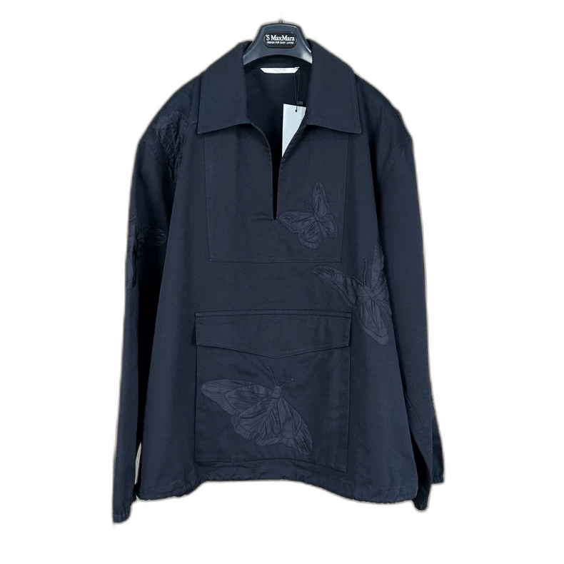 Valentino Valentino Butterfly Embroidery Hooded Jacket Size US M / EU 48-50 / 2 - 1 Thumbnail