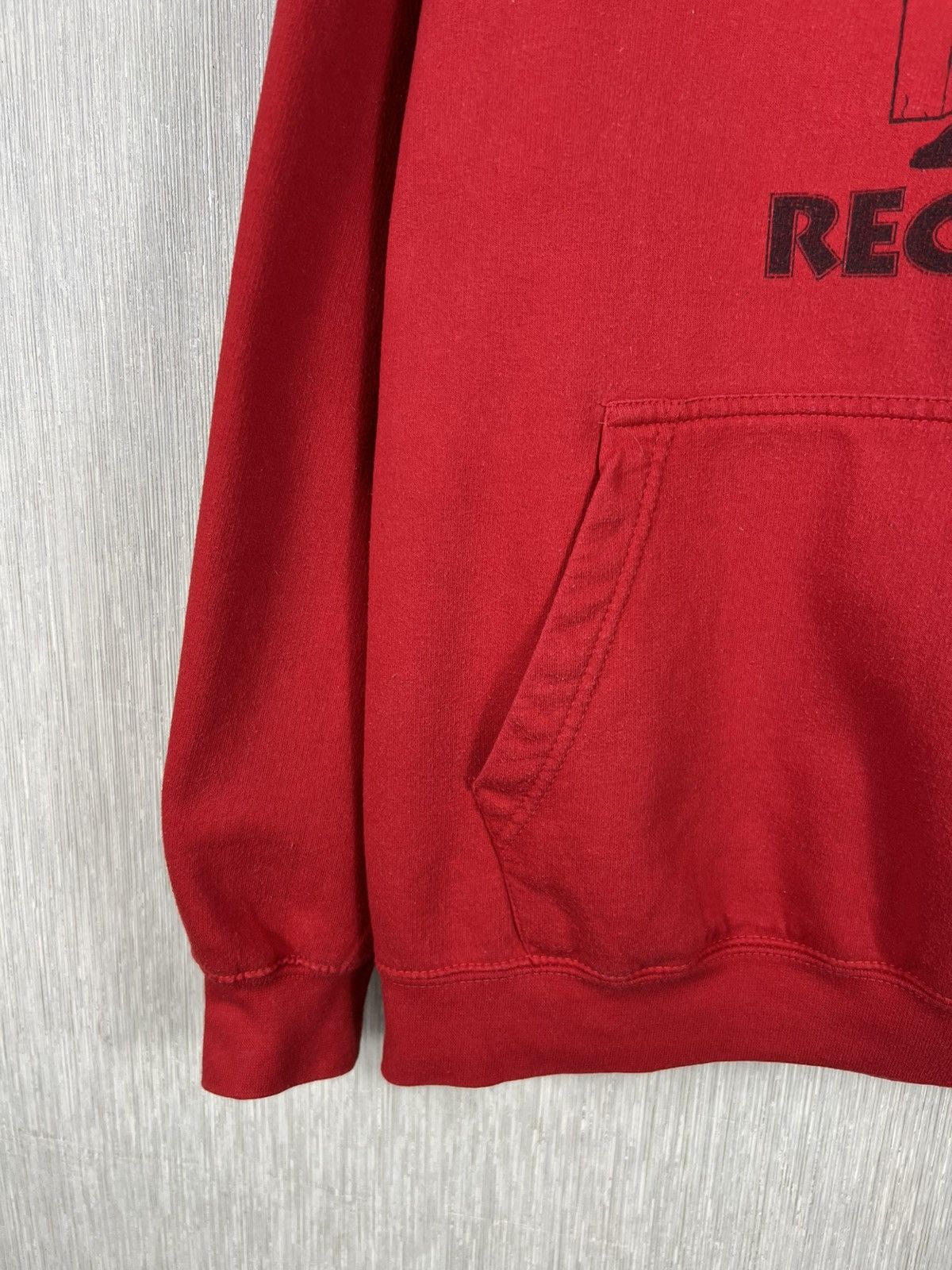 Death Row Records Vintage 90s Death Row records hoodie rock band chair red Size US M / EU 48-50 / 2 - 4 Thumbnail