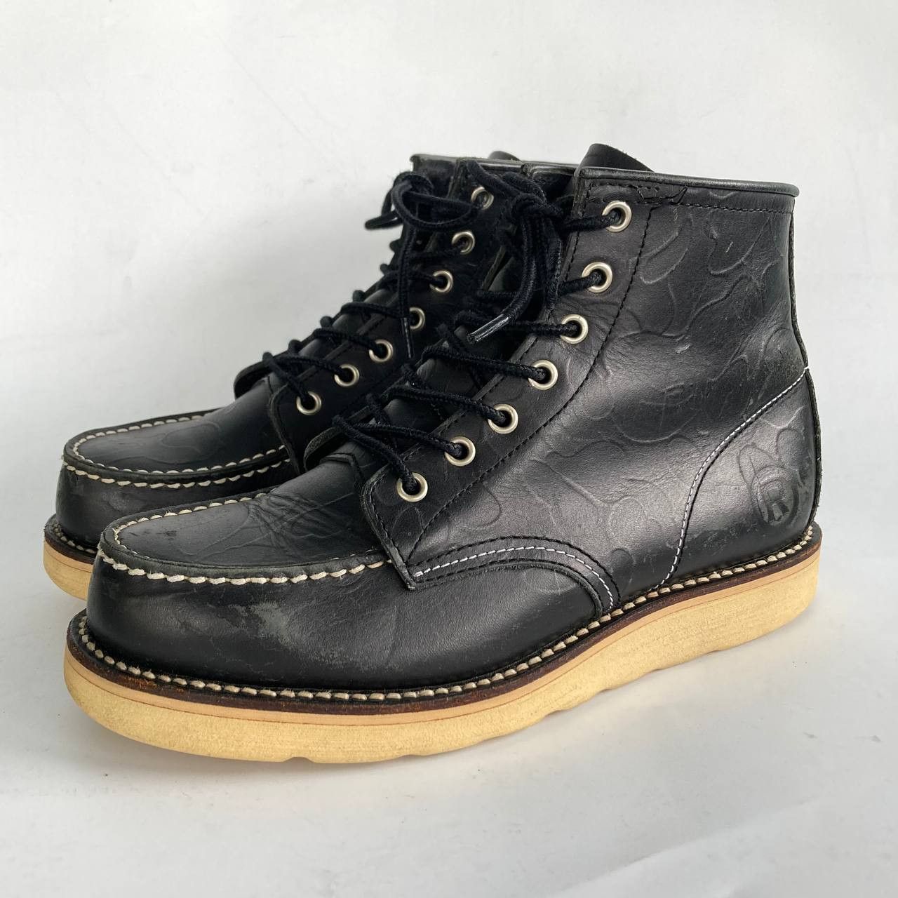 Bape OG 2009 Simple Soldier Black Camo Boots Size US 7.5 / EU 40-41 - 1 Thumbnail