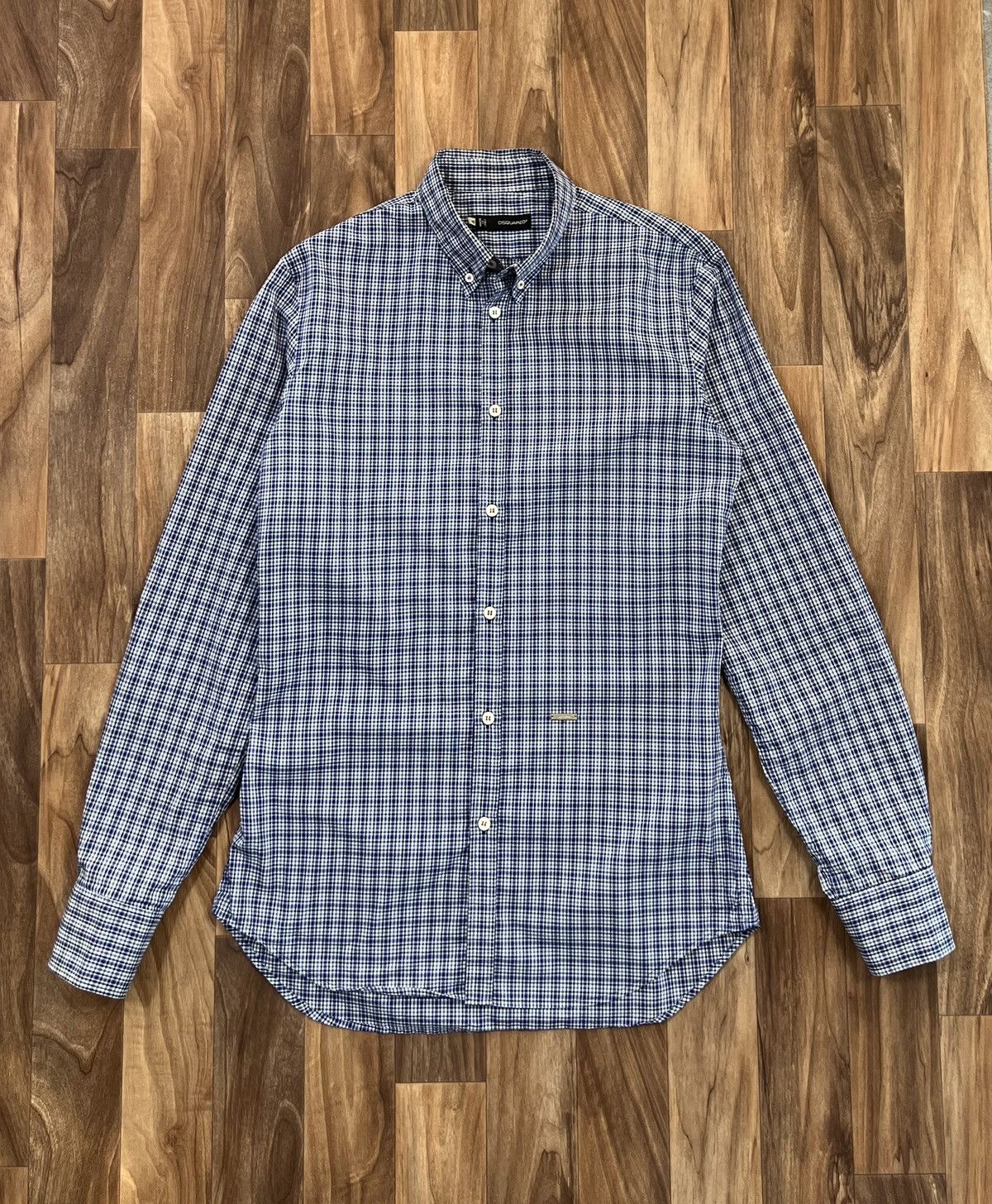 Dsquared2 Dsquared2 Checked Archive Shirt Koszula Hedi Slimane Italy Size US M / EU 48-50 / 2 - 2 Thumbnail