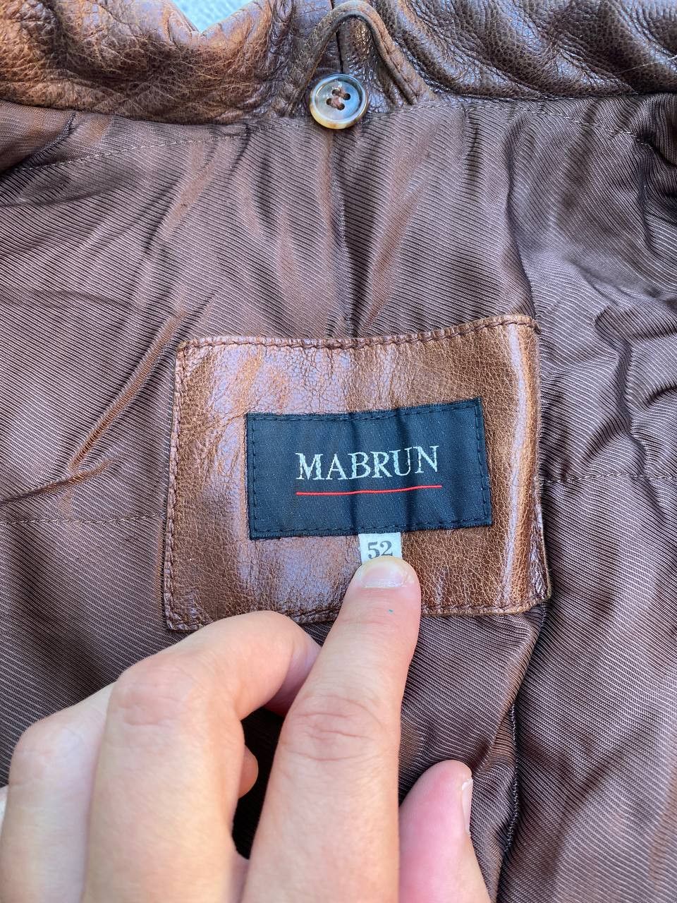 Other Leather Faded Avant Garde brown Diesel style Jacket Size US L / EU 52-54 / 3 - 11 Thumbnail