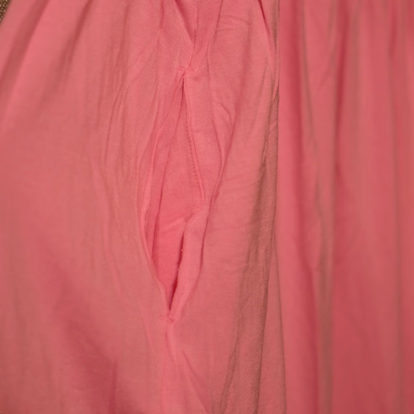 Old Navy VINTAGE Old Navy Fit & Flare Strappy Mini Dress Pink Women's Petite L #H61-18 Size L / US 10 / IT 46 - 4 Thumbnail