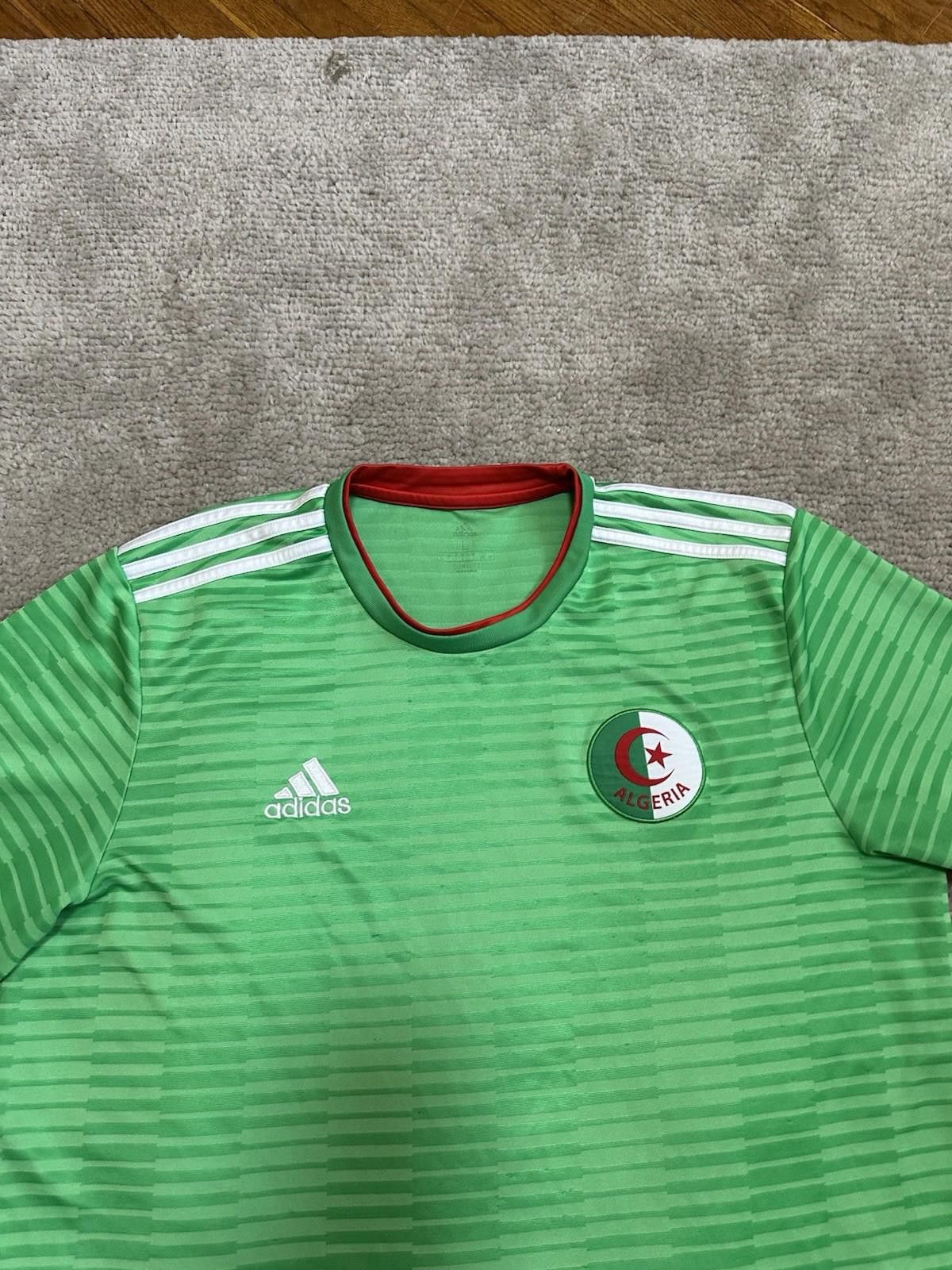 Adidas Algeria Away football shirt 2018 - 2019 Adidas Mens Size M Size US M / EU 48-50 / 2 - 3 Thumbnail