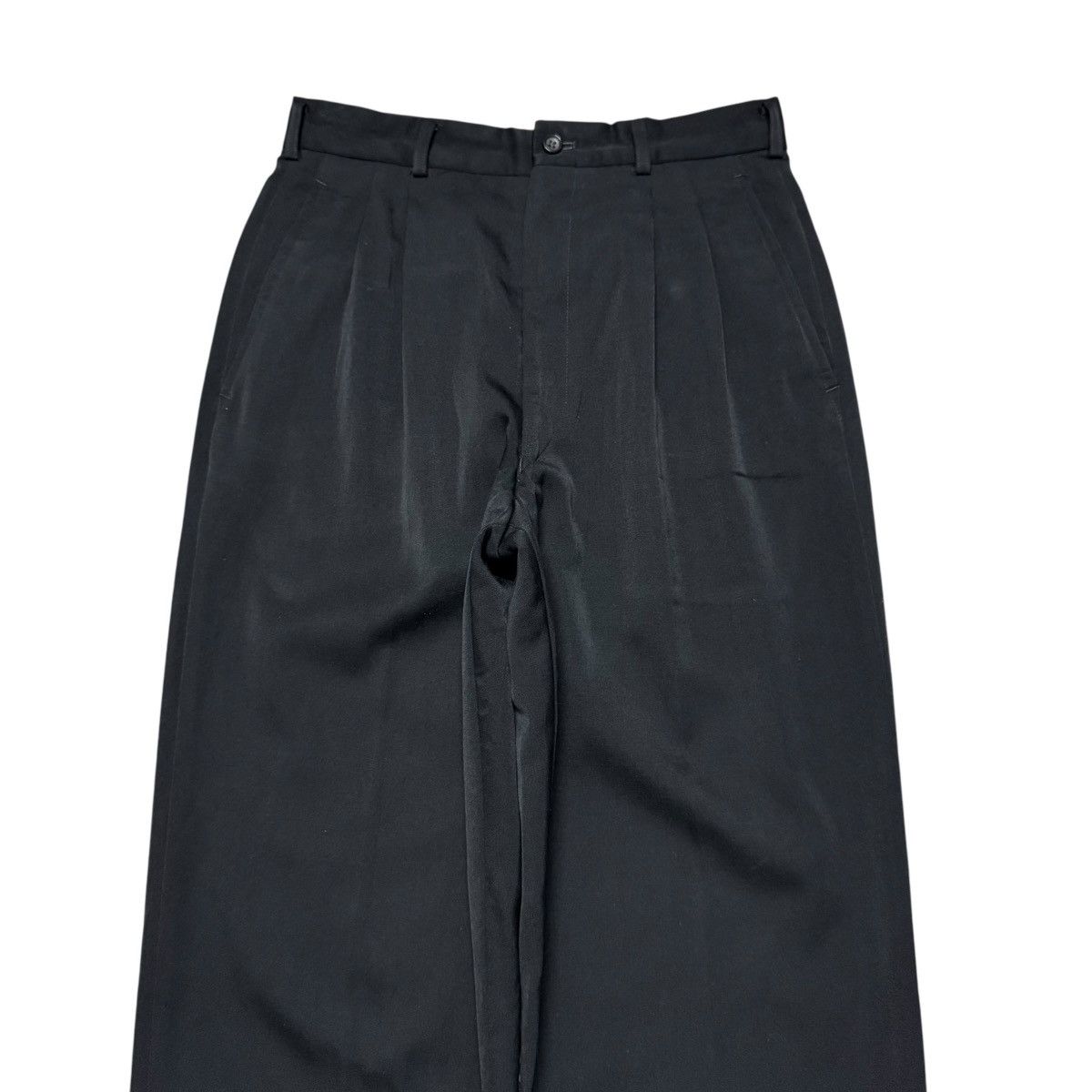 Comme des Garcons Homme Comme des Garcons Homme Wool Baggy Pants Size US 29 - 3 Thumbnail