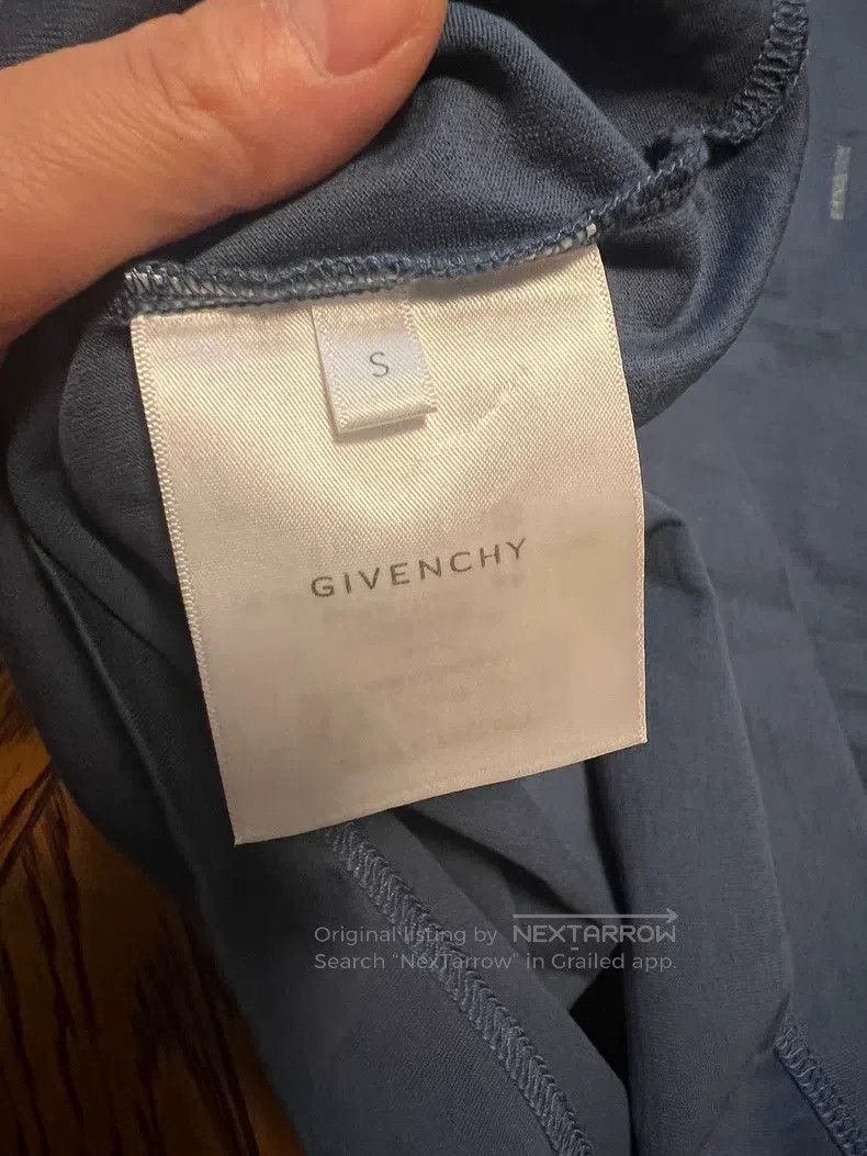Givenchy Givenchy T-Shirt, Morandi Blue Green, Size S Size US S / EU 44-46 / 1 - 7 Thumbnail