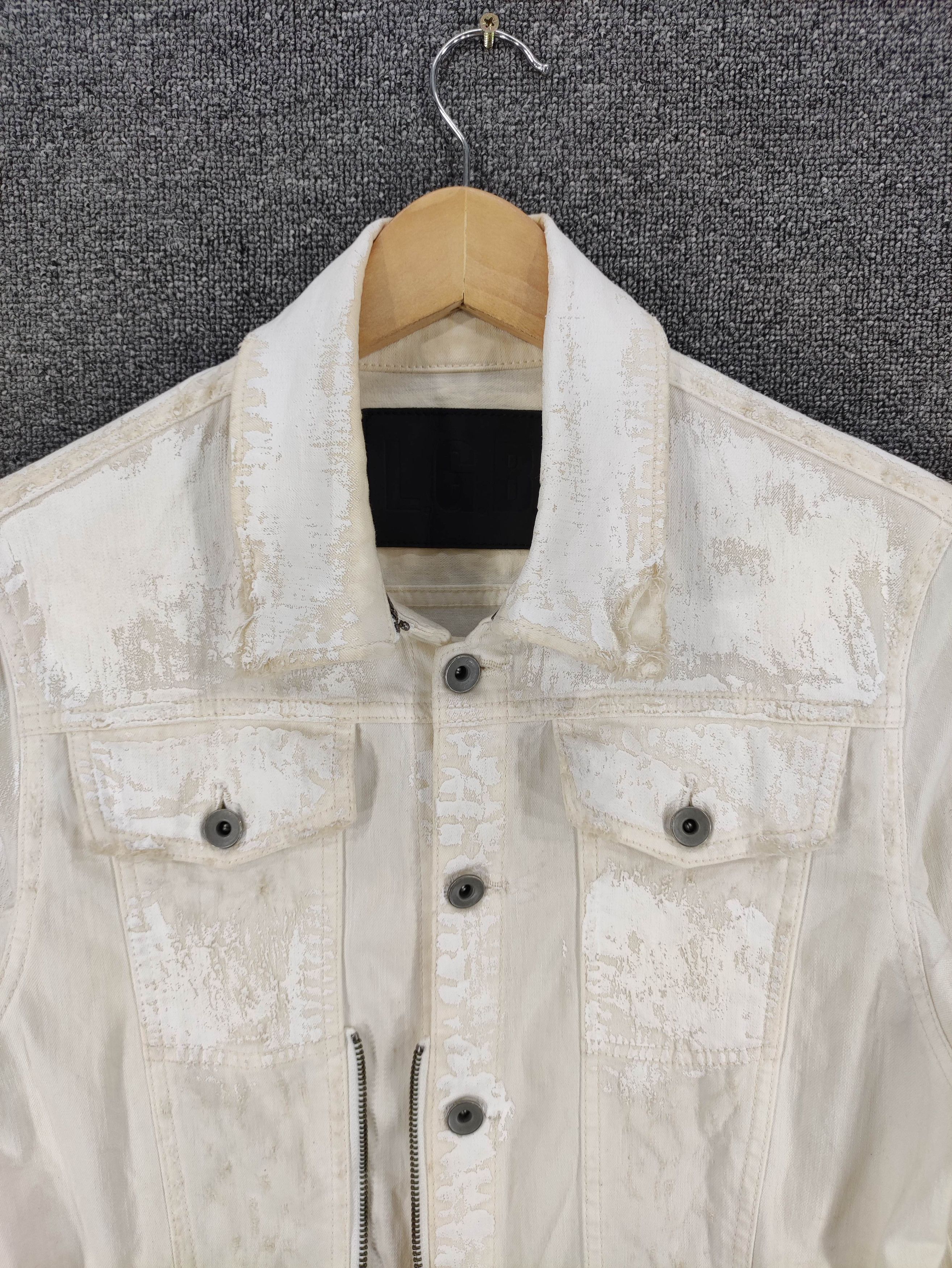 Le Grande Bleu (L.G.B.) Vintage L.G.B Trashed Punk Jacket Size S / US 4 / IT 40 - 2 Thumbnail