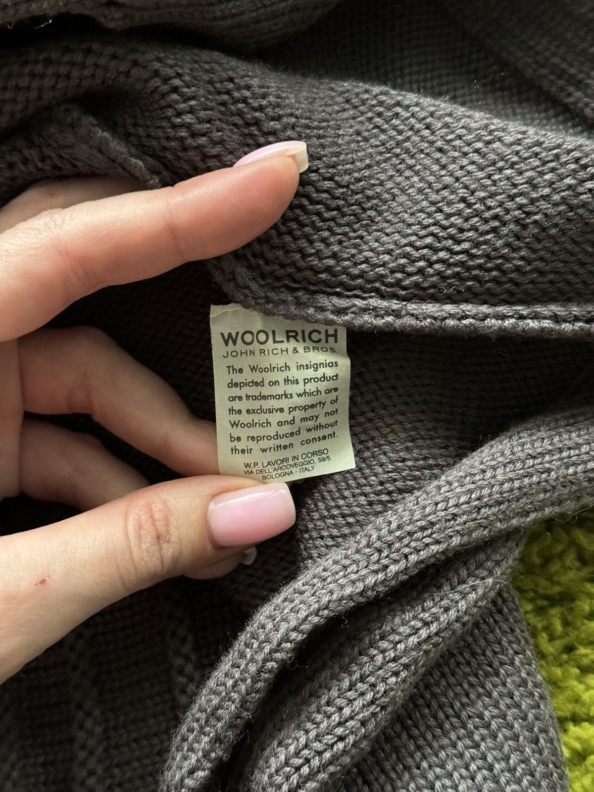 Designer × Woolrich Woolen Mills Woolrich poncho sweater 100% wool Size L / US 10 / IT 46 - 4 Thumbnail
