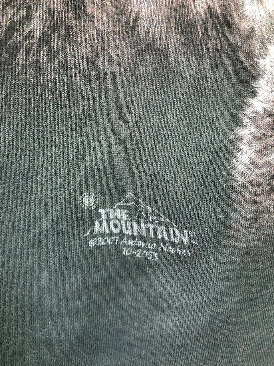 The Mountain Vintage 00’ Mountain Green Tie Dye HOWLING WOLF MOON Shirt Size US L / EU 52-54 / 3 - 4 Thumbnail