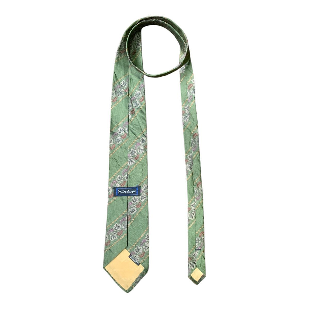 Designer × Vintage × Yves Saint Laurent Rare Design Vintage Yves Saint Laurent Ties Size ONE SIZE - 2 Thumbnail