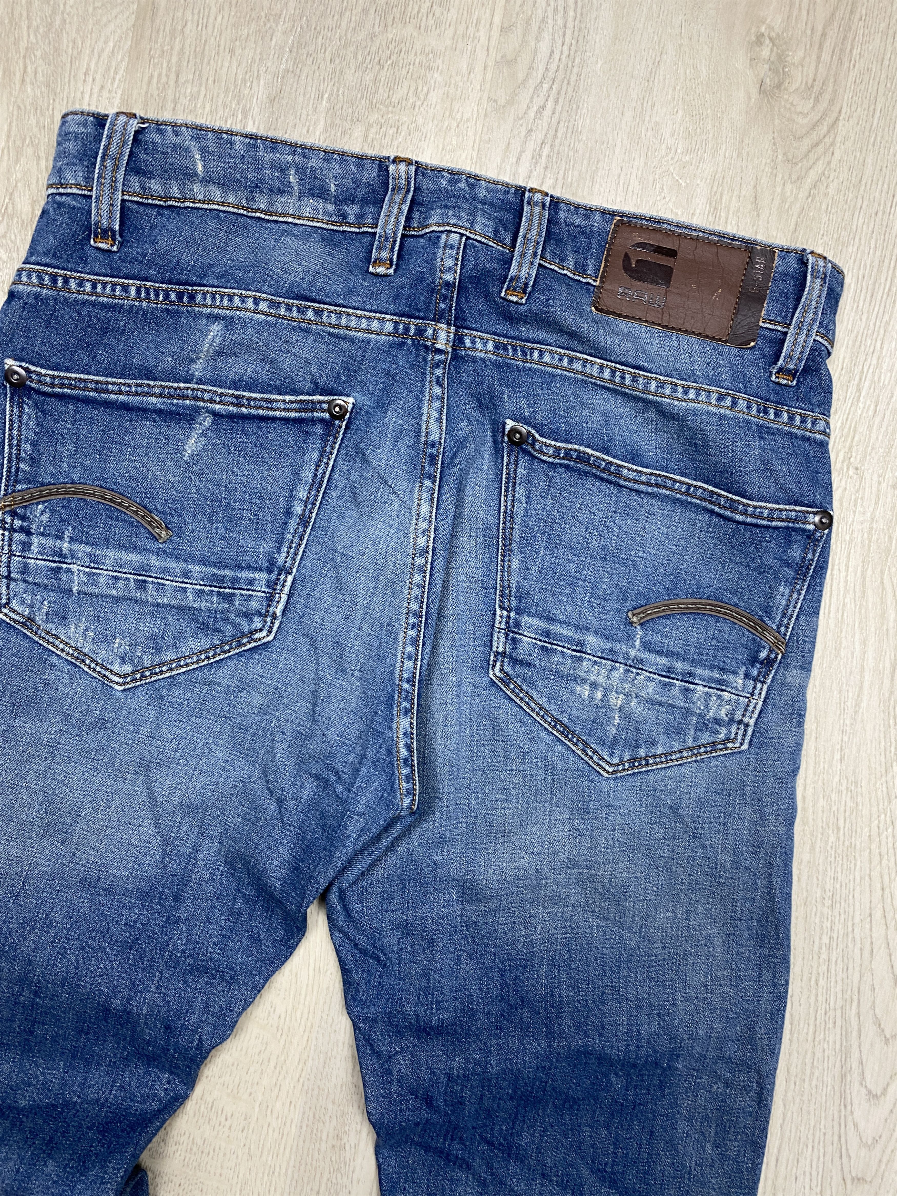 G-Star G Star Raw Mens Revend Super Slim Denim Pants Jeans Size US 32 / EU 48 - 2 Thumbnail