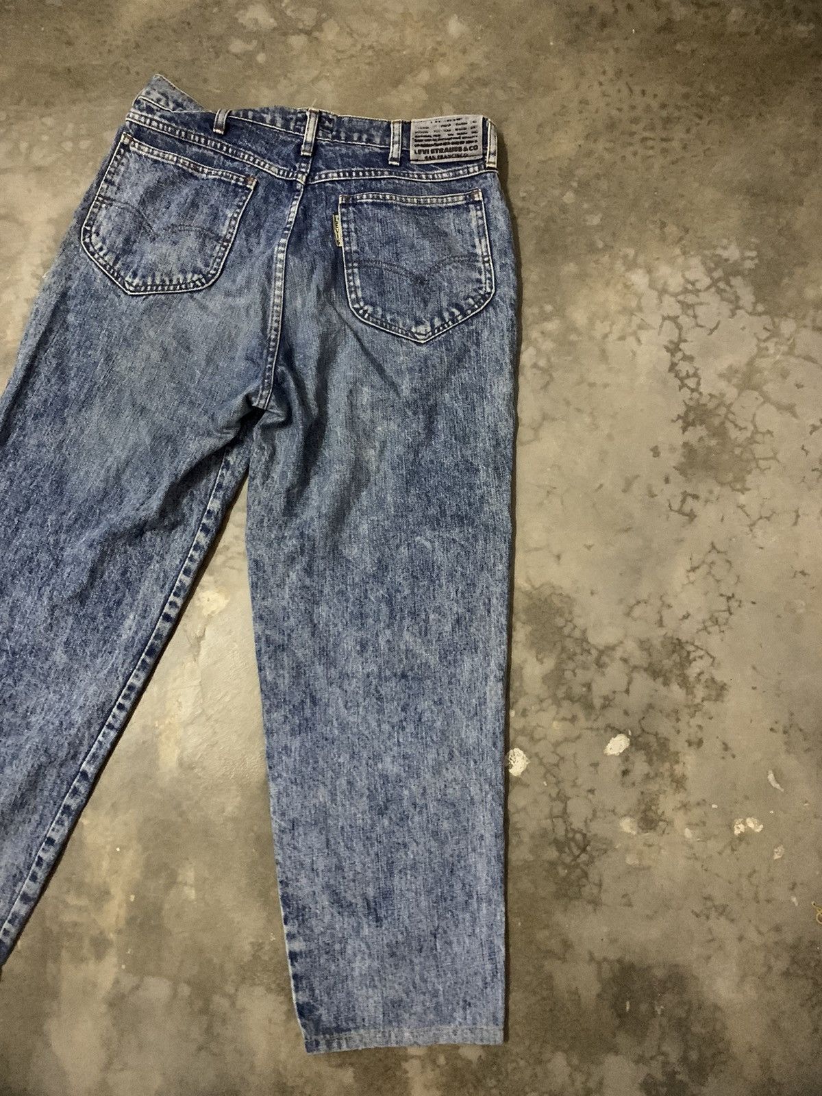 Japanese Brand × Levi's × Levi's Vintage Clothing Vintage Levis Acid Wash Denim Jeans Size US 33 - 13 Thumbnail