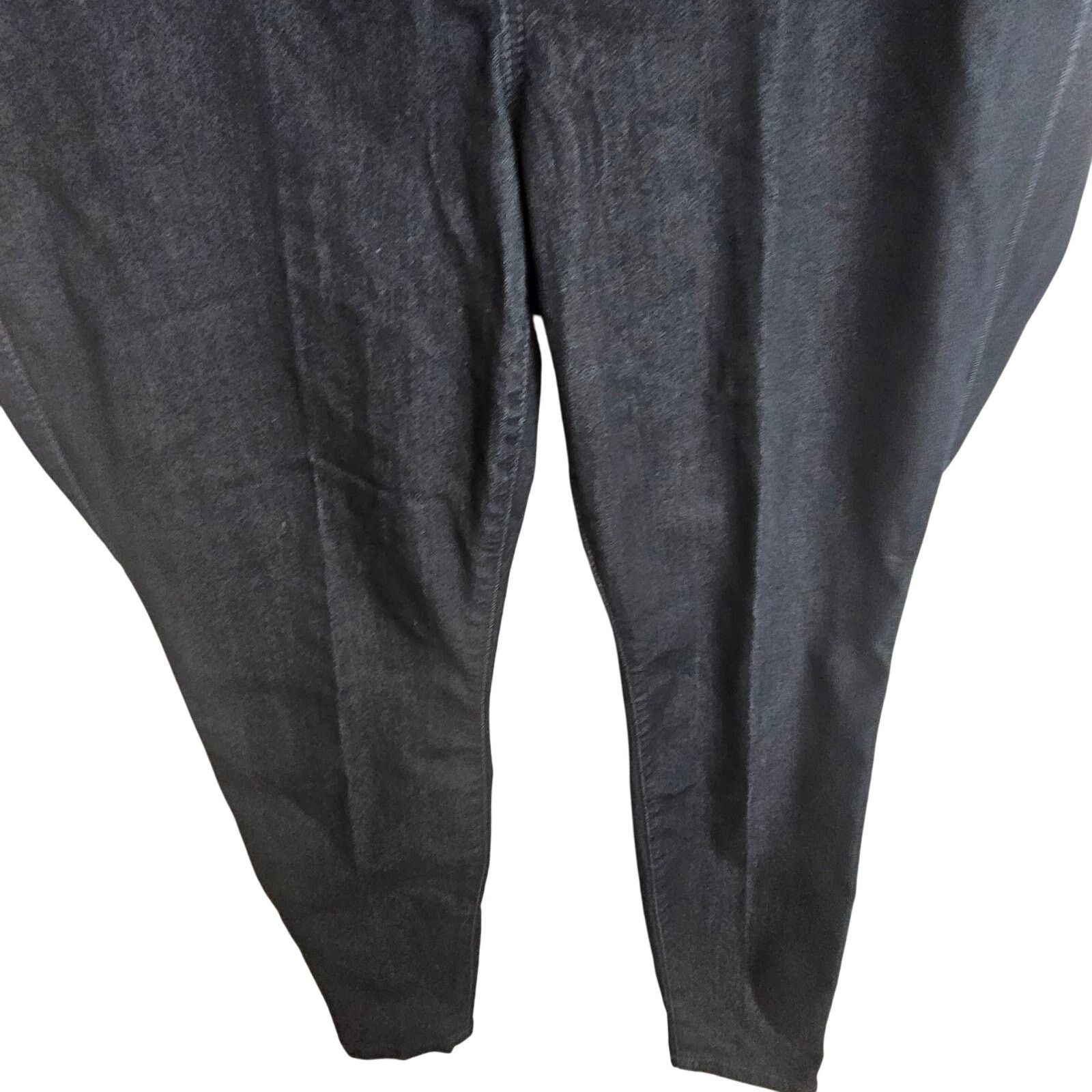 Torrid Torrid Womens Super Stretch Jeggings Sz18R Black Rinse Super Size 40" / US 18 - 3 Thumbnail