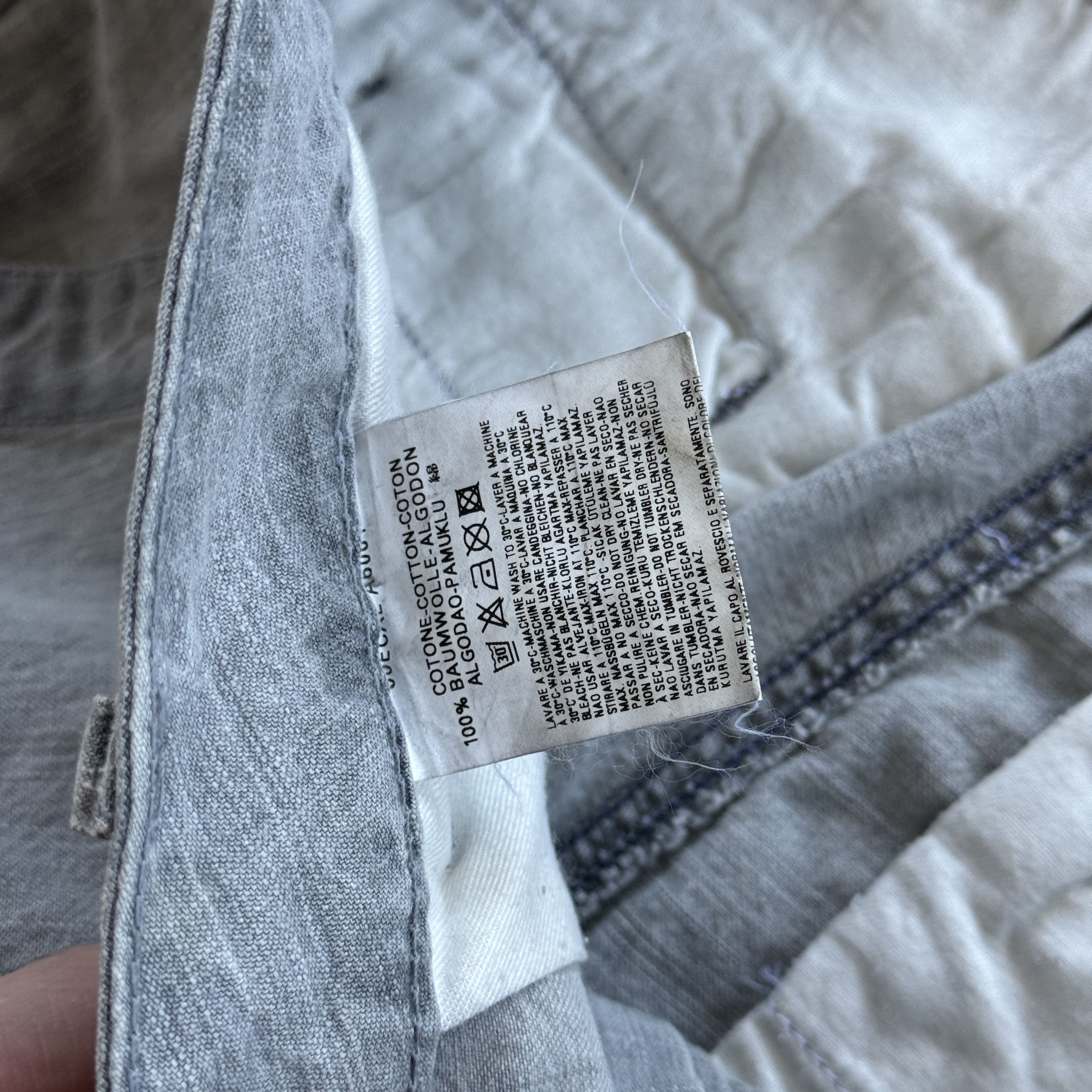 Diesel Vintage Diesel Cotton Pants Streetwear Straight Leg Size US 30 / EU 46 - 7 Thumbnail