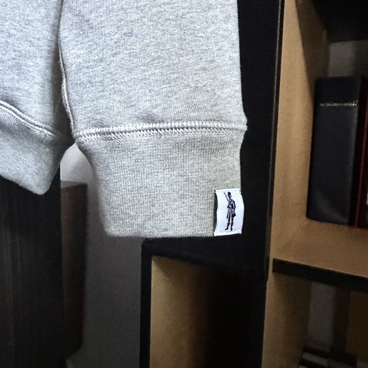 Mackintosh 🌿Mackintosh Crew Neck Sweatshirt GJM-207 - Grey x Navy🌿 Size US M / EU 48-50 / 2 - 10 Thumbnail
