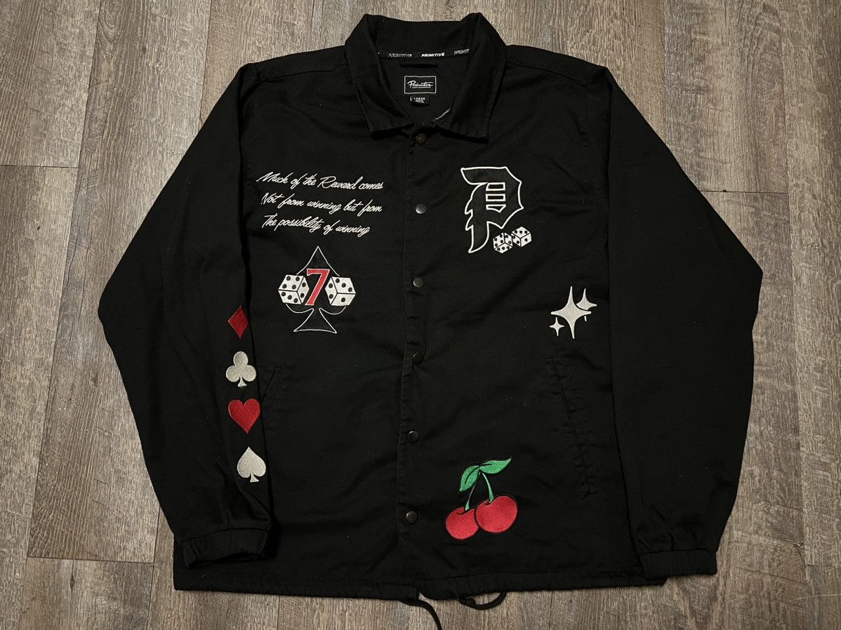 Primitive Primitive Casino Cards Jacket size Large Size US L / EU 52-54 / 3 - 3 Thumbnail
