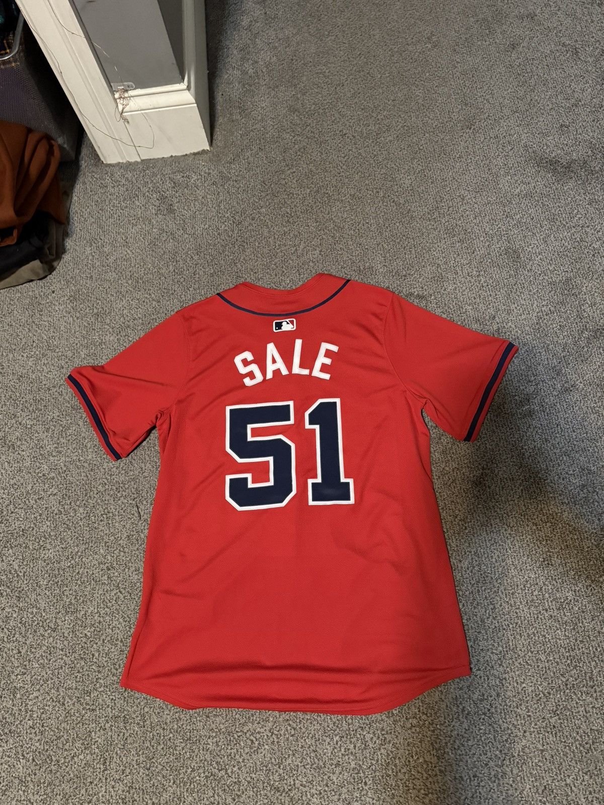 Nike Chris Sale Atlanta Braves Nike Alternate Limited Player Size US M / EU 48-50 / 2 - 2 Thumbnail