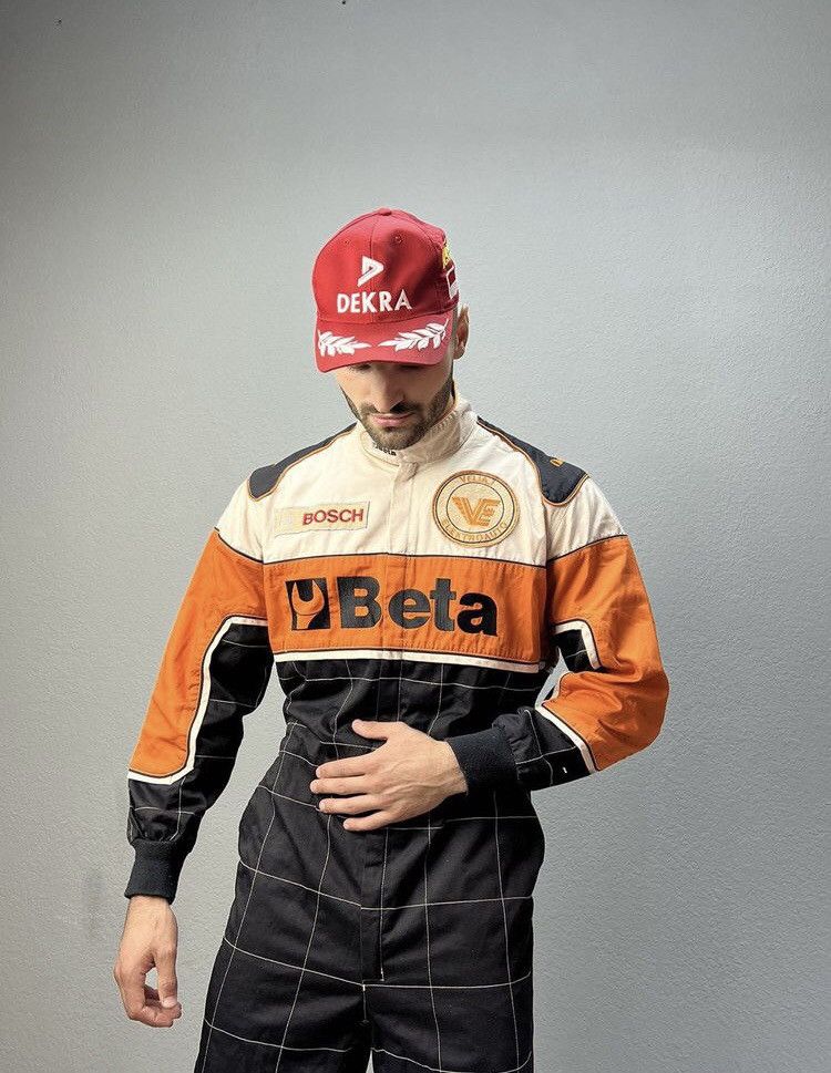Japanese Brand × Vintage Racing Overalls Honda Toyota Suits F-1 Beta Vintage Y2K Size 34S - 6 Thumbnail