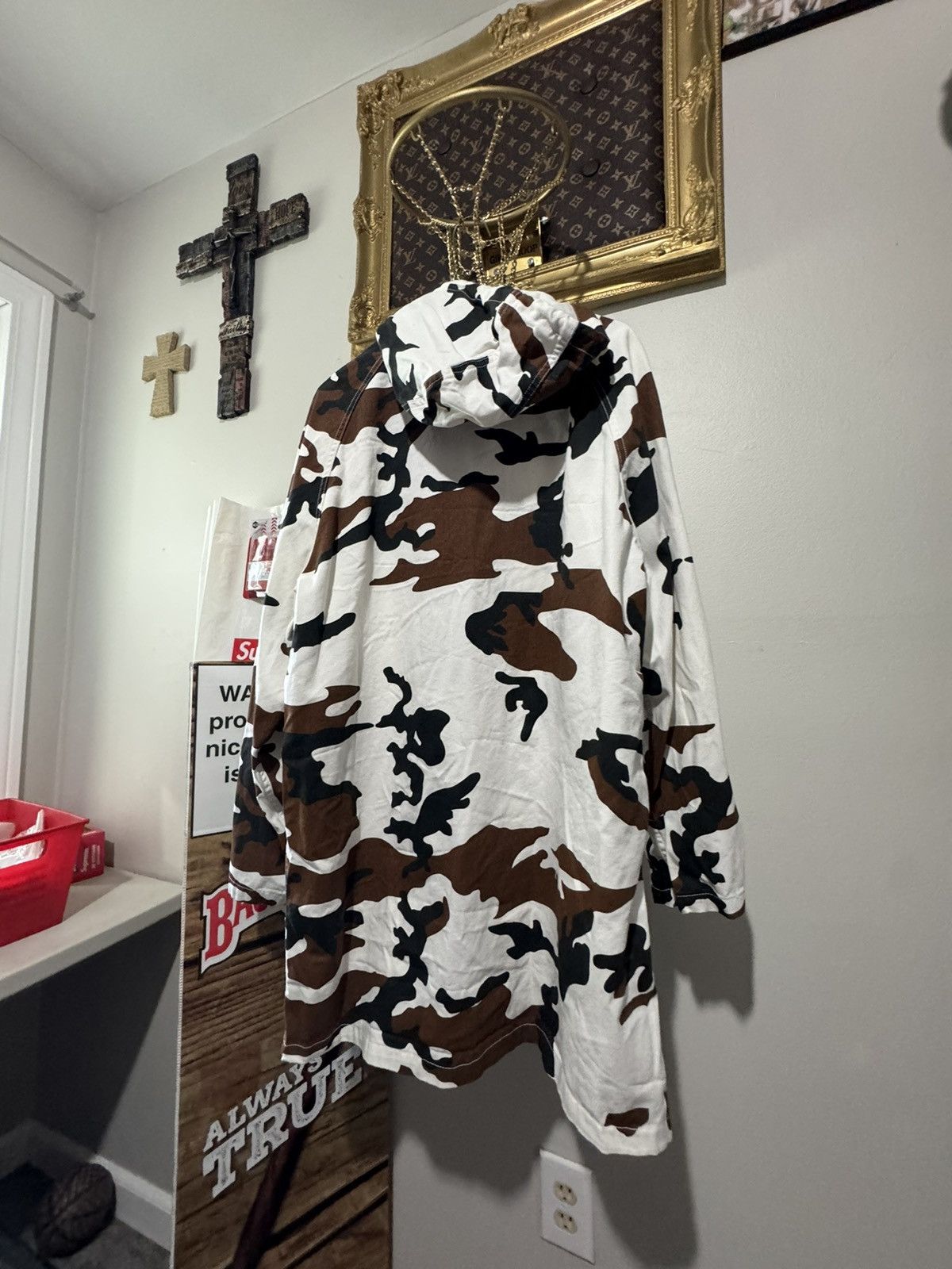 Supreme Supreme Twill Zip up Parka Brown Camo Medium Size US M / EU 48-50 / 2 - 8 Thumbnail