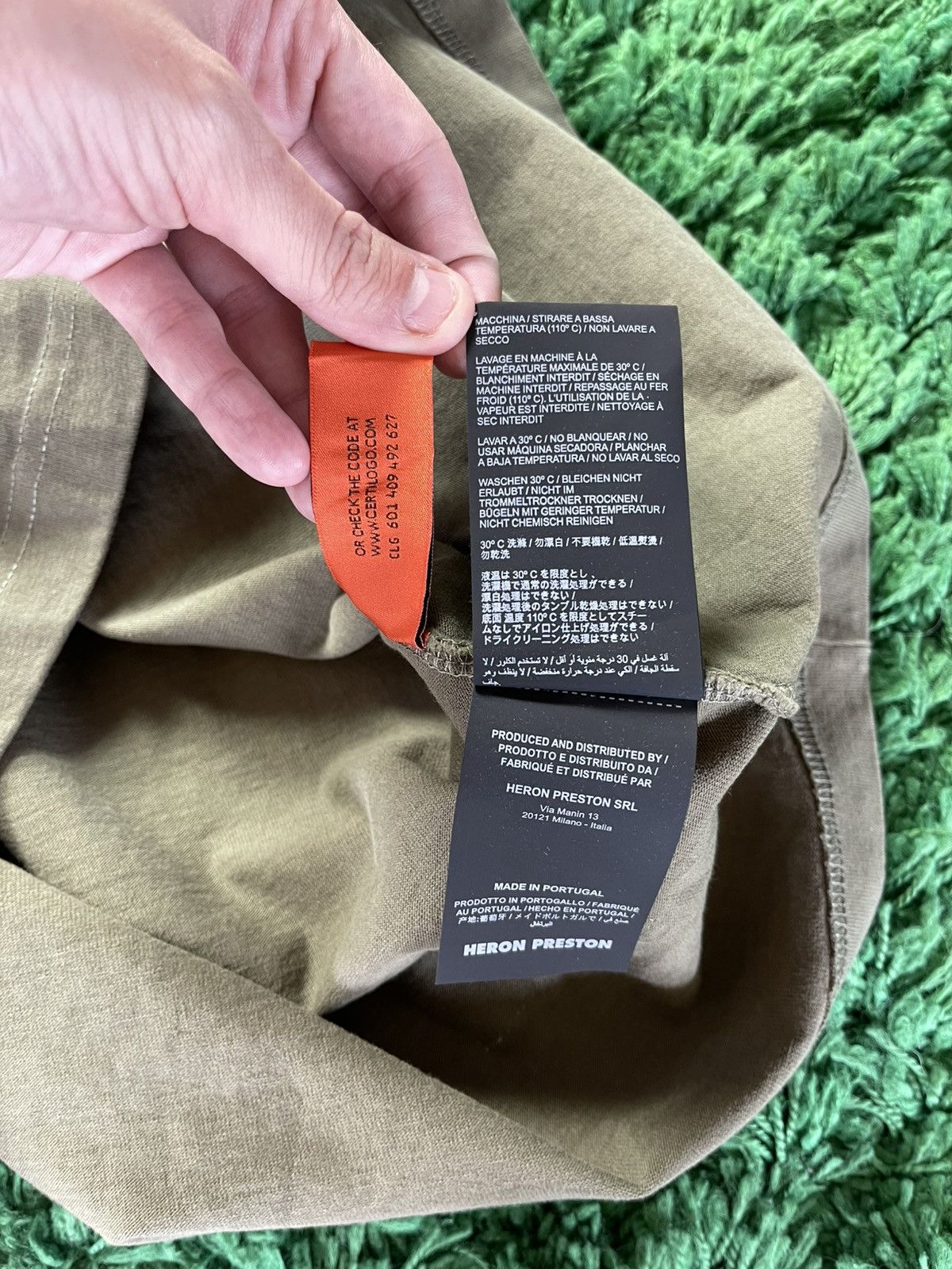 Heron Preston Heron Preston CTNMB L/S Tee Size US L / EU 52-54 / 3 - 7 Thumbnail
