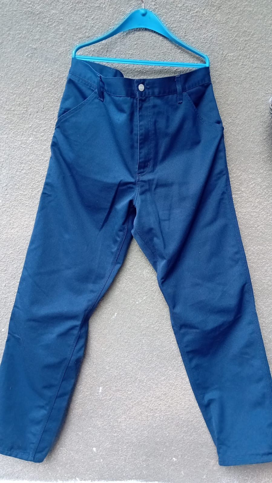 Carhartt Wip Carhartt WIP Simple Pant Blue sz 33x34 Size US 33 - 2 Thumbnail