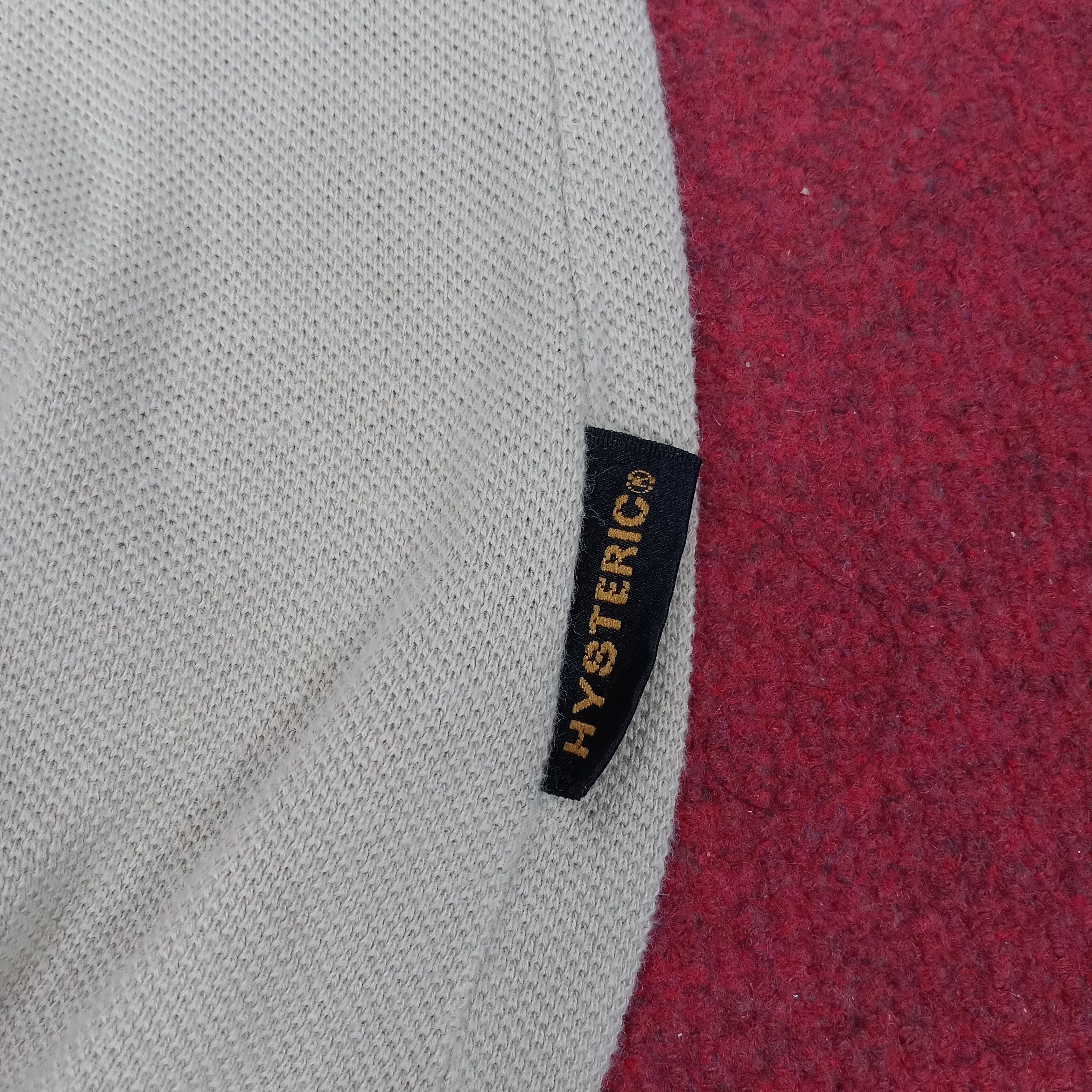 Hysteric Glamour × Japanese Brand × Vintage Hysteric Glamour Streetwear Casual Style Custom Art Polos Size US XS / EU 42 / 0 - 7 Thumbnail