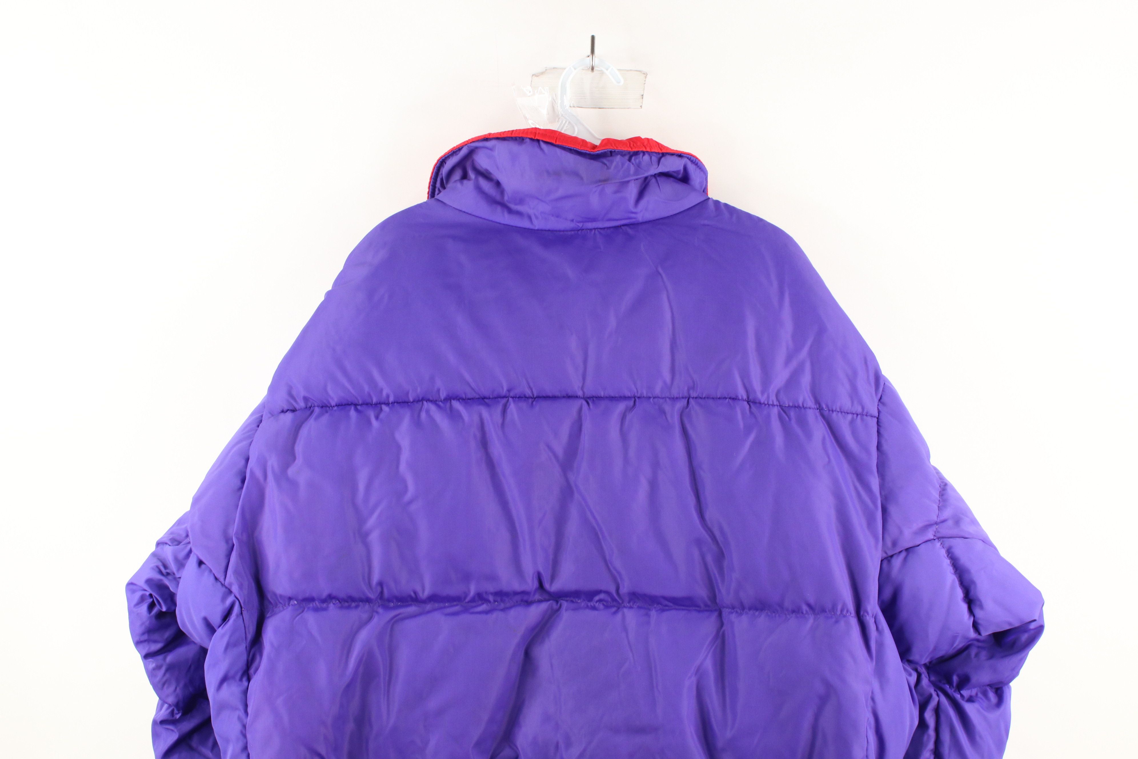 Columbia × Vintage Vintage 90s Columbia Spell Out Reversible Puffer Jacket Size US XXL / EU 58 / 5 - 10 Thumbnail