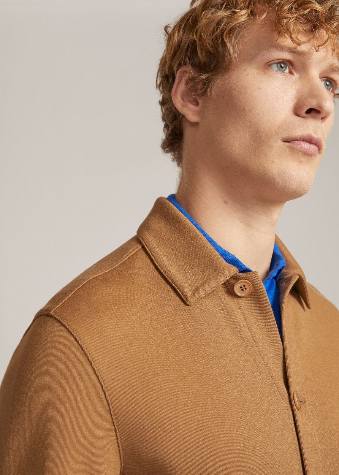 Loro Piana o1srvl11e1124 Jersey Shirt Jacket in Brown Size US S / EU 44-46 / 1 - 4 Thumbnail