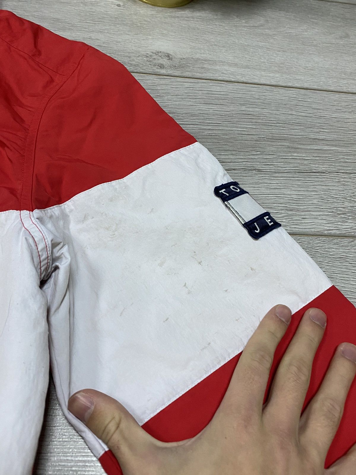 Tommy Hilfiger Tommy Hilfiger Coca Cola 1/4 zip windbreaker jacket Size US L / EU 52-54 / 3 - 9 Thumbnail