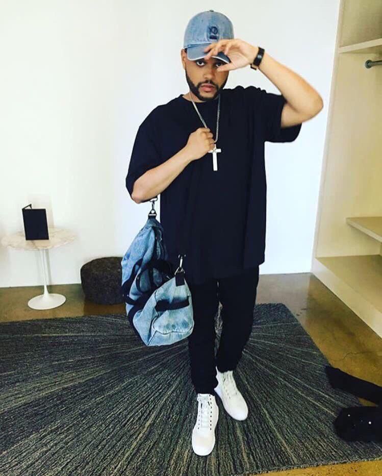 The Weeknd Blue Denim Puma XO Hat