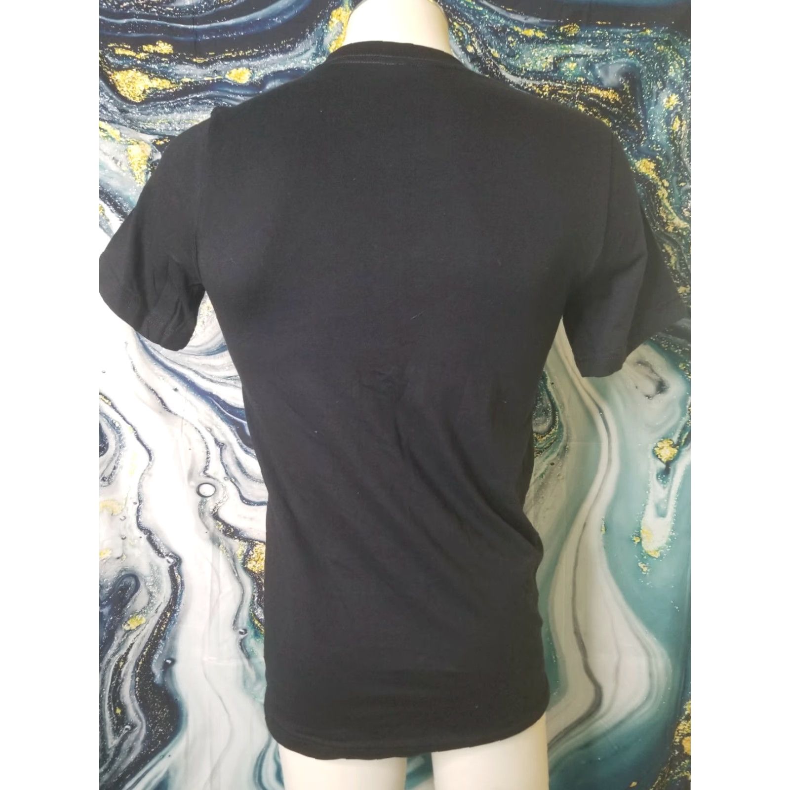 Vintage Mens S Brock Gill Illusionist Stunt Man Black Rose T Shirt Size US S / EU 44-46 / 1 - 3 Thumbnail